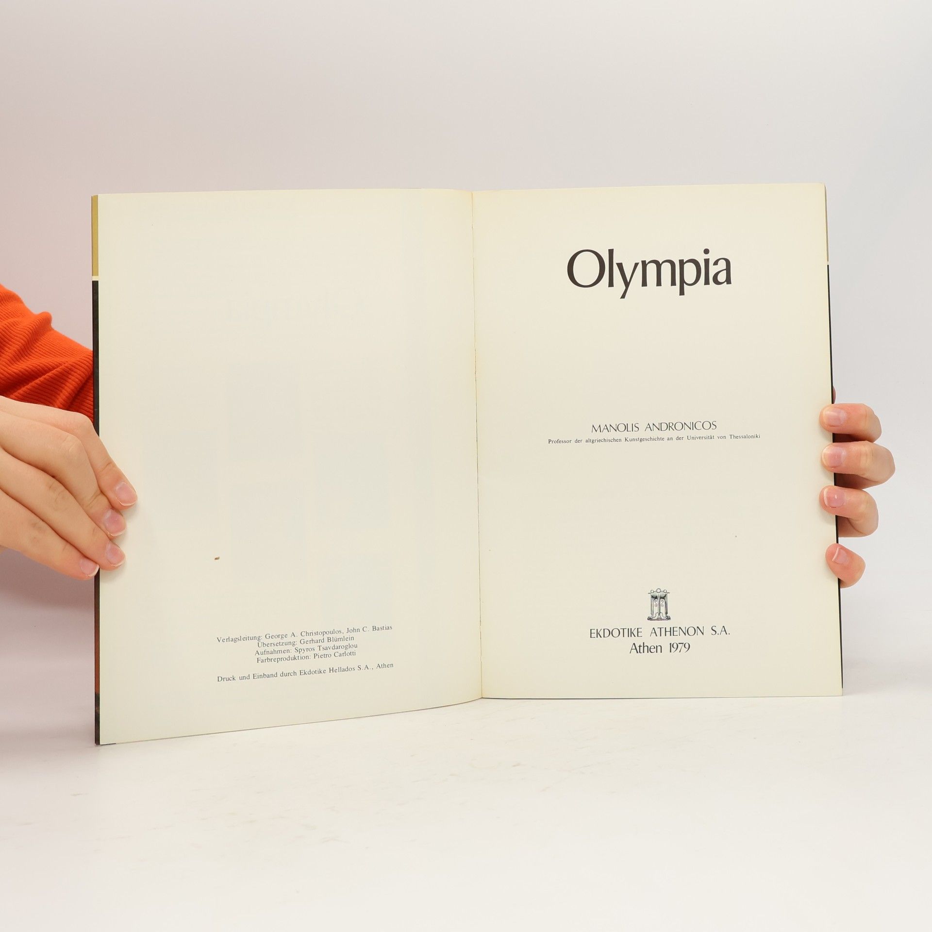 Manolis Andronicos Olympia