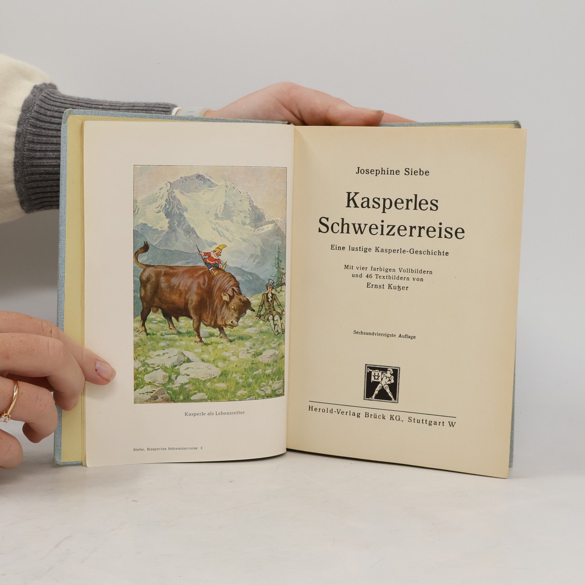 Josephine Siebe Kasperles Schweizerreise