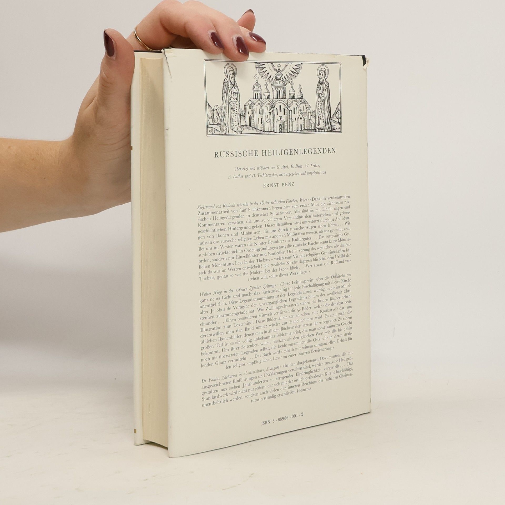 Unknown Author Russische Heiligenlegenden
