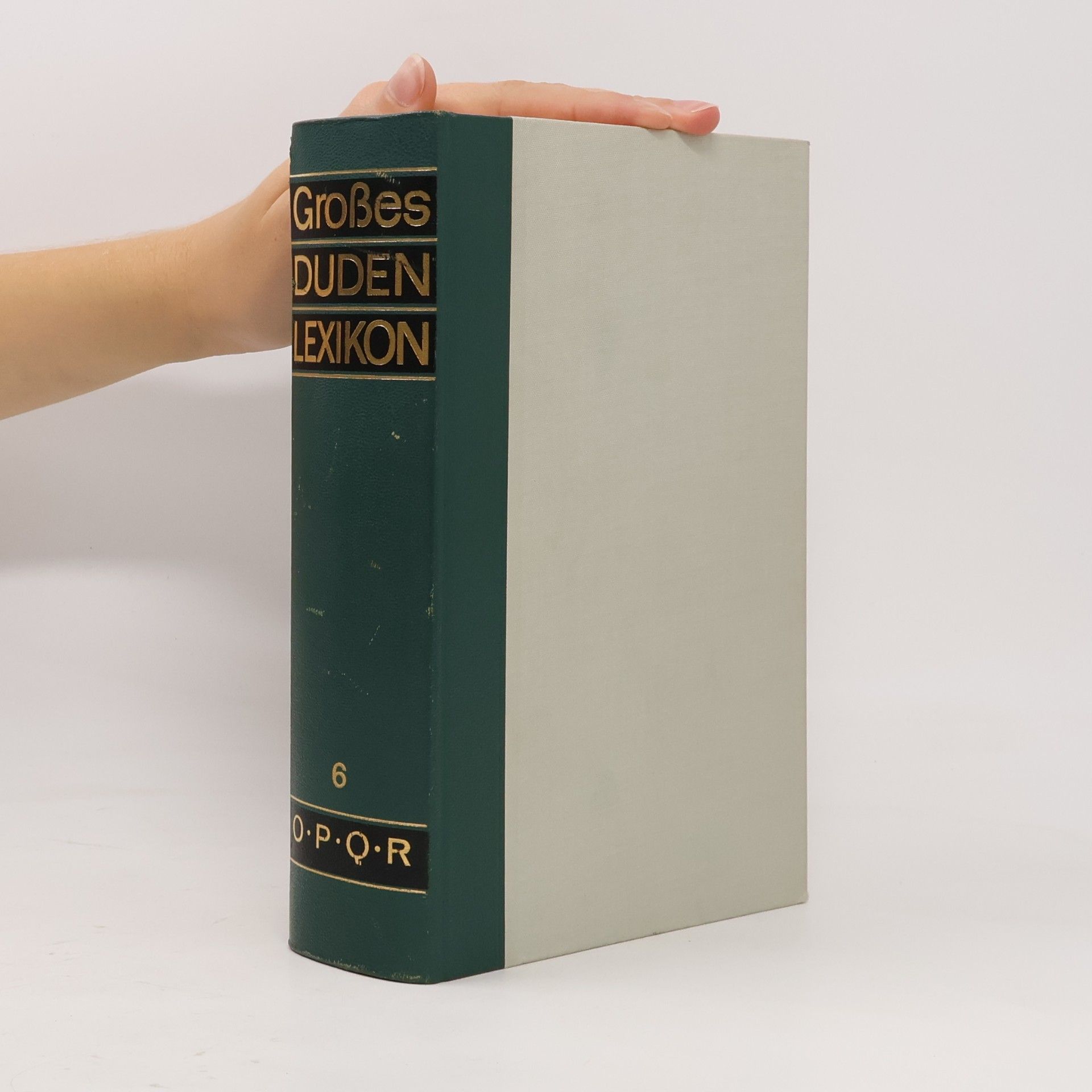 Autorenkollektiv Großes Duden Lexikon 6 O, P, Q, R