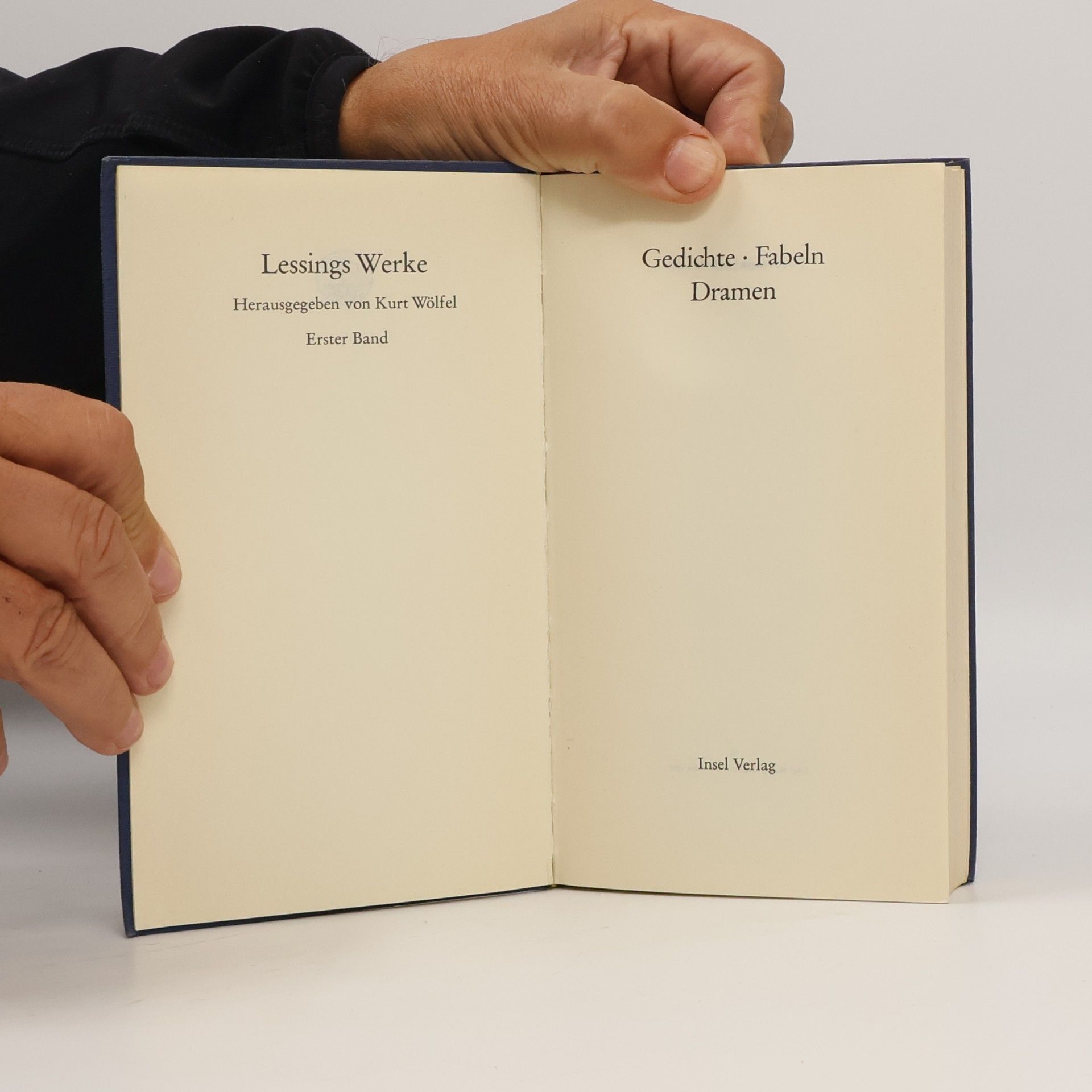 Lessing Gedichte · Fabeln · Dramen