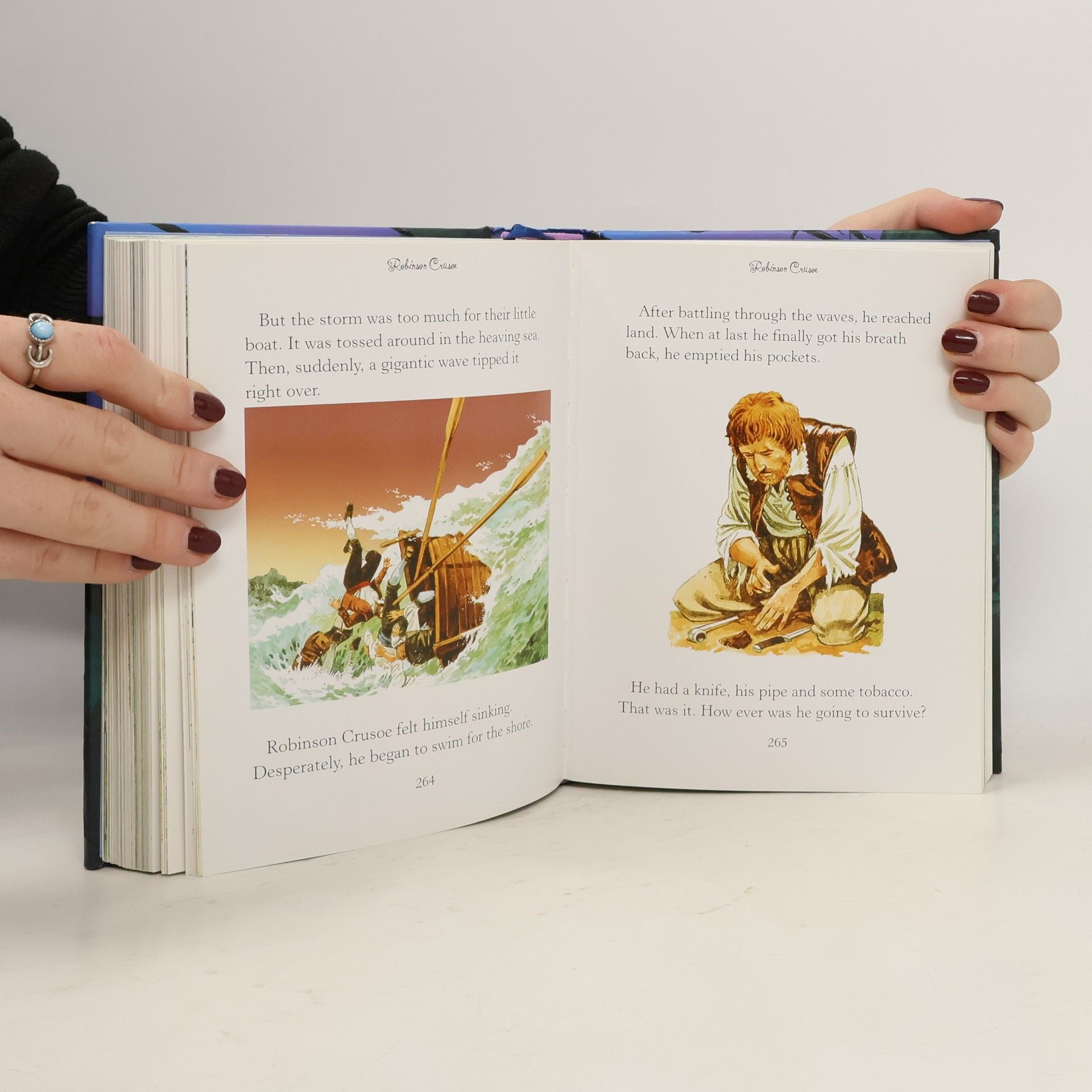 Autorenkollektiv Illustrated Classics Robinson Crusoe & other stories