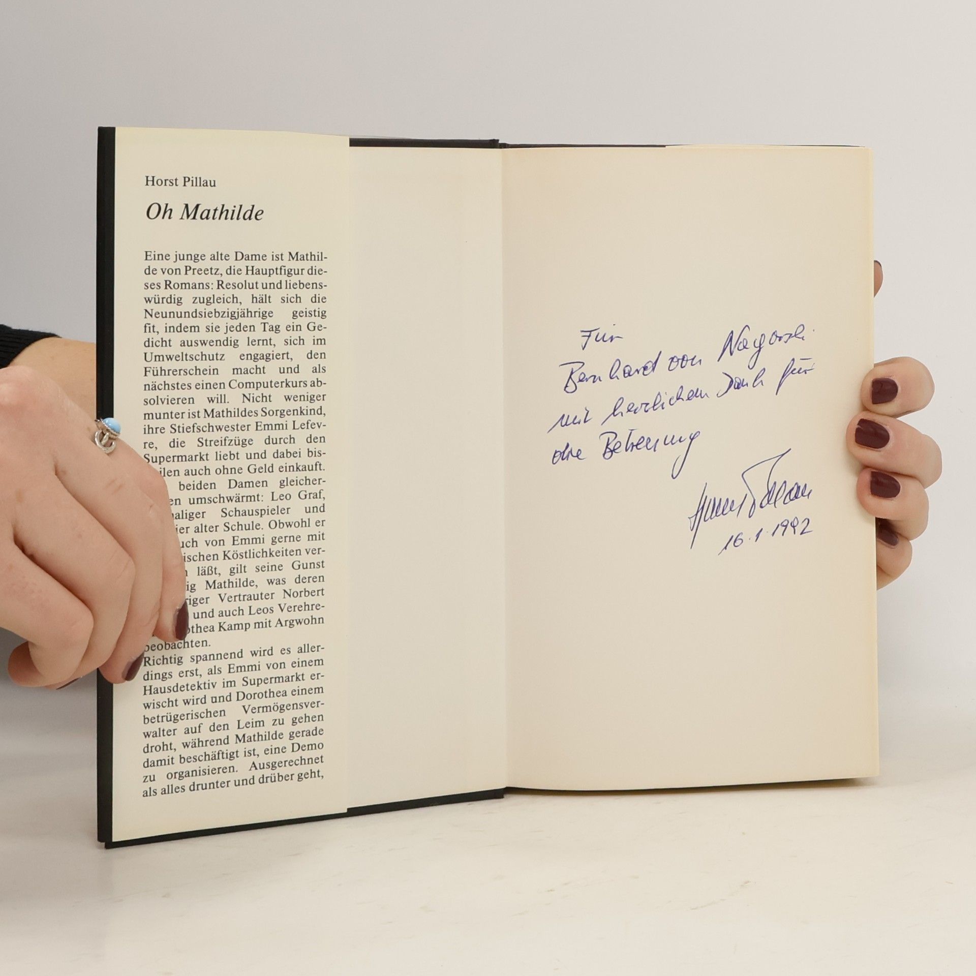 Horst Pillau Oh Mathilde