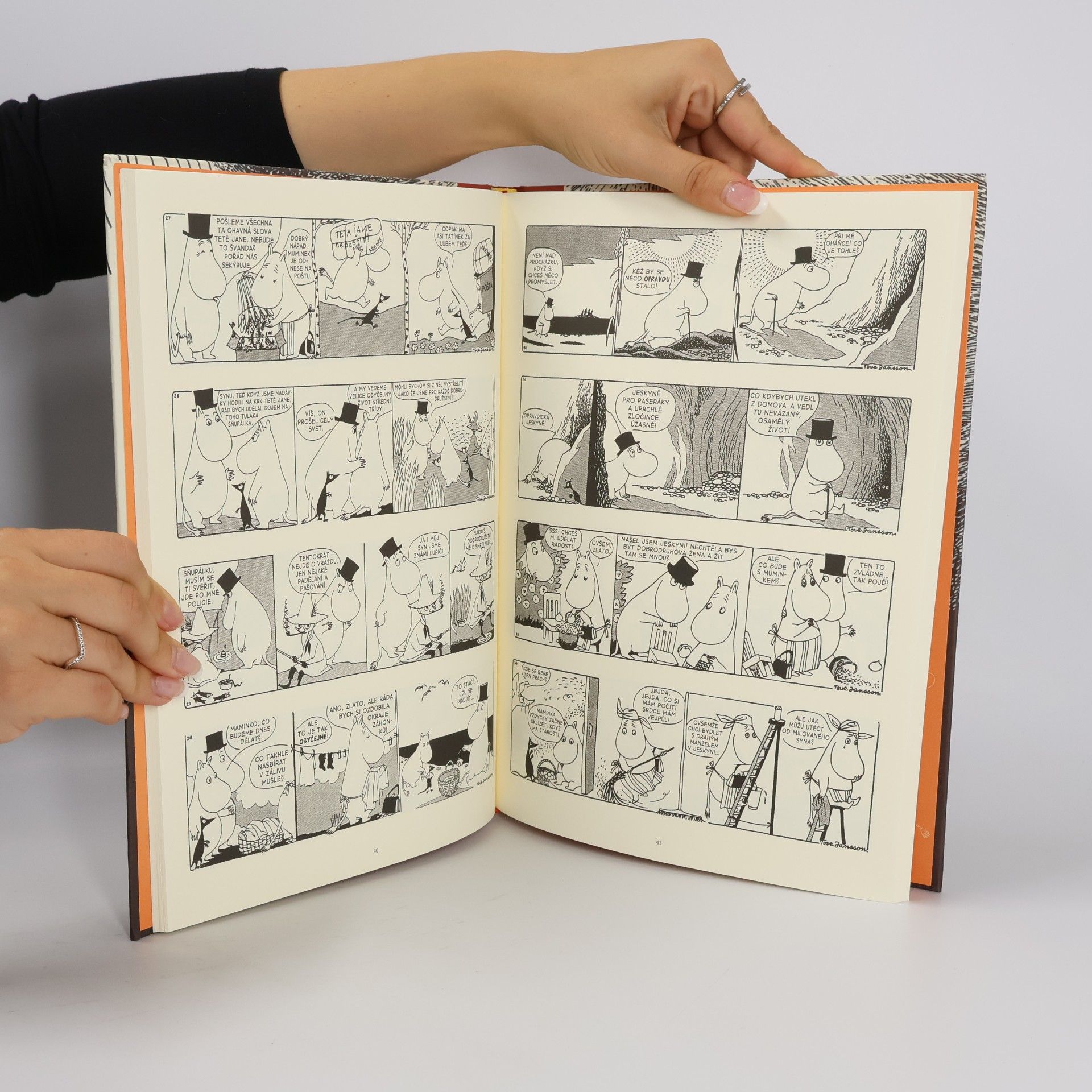 Tove Jansson Muminek : kompletní kreslené stripy Tove Janssonové (svazek 1)