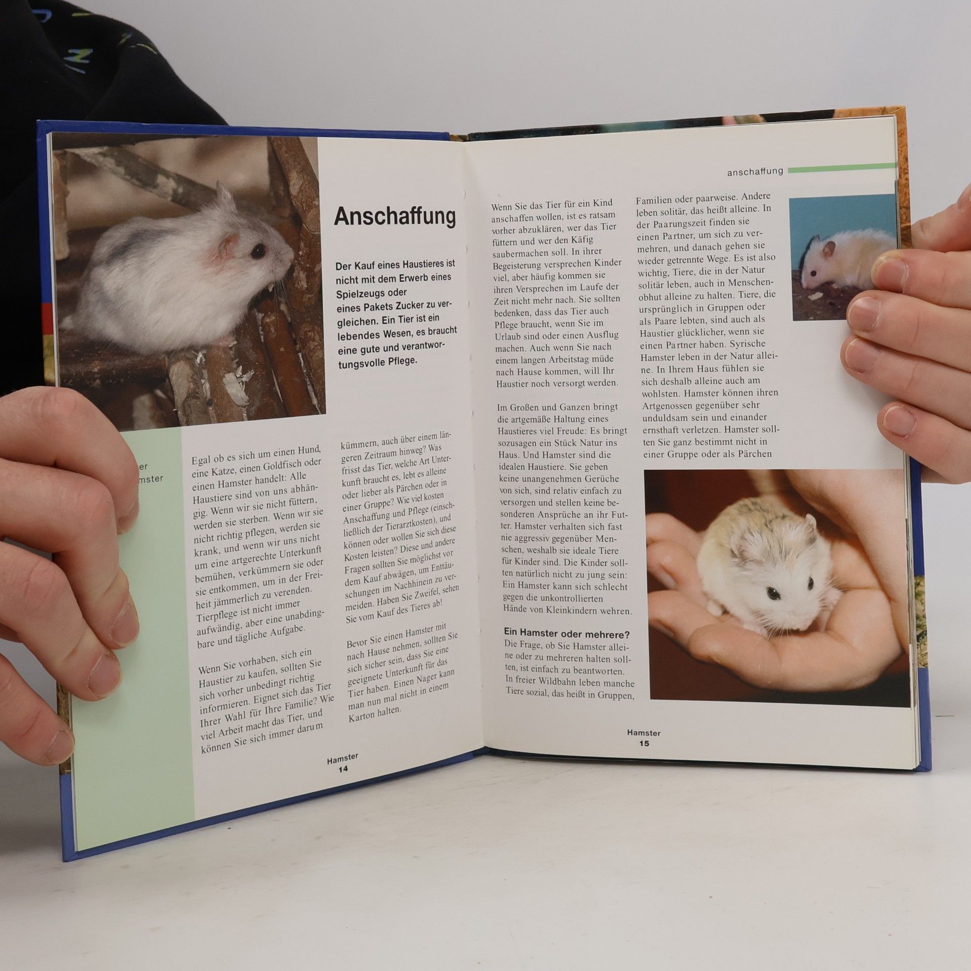 Various authors Der praktische Tierratgeber: Hamster