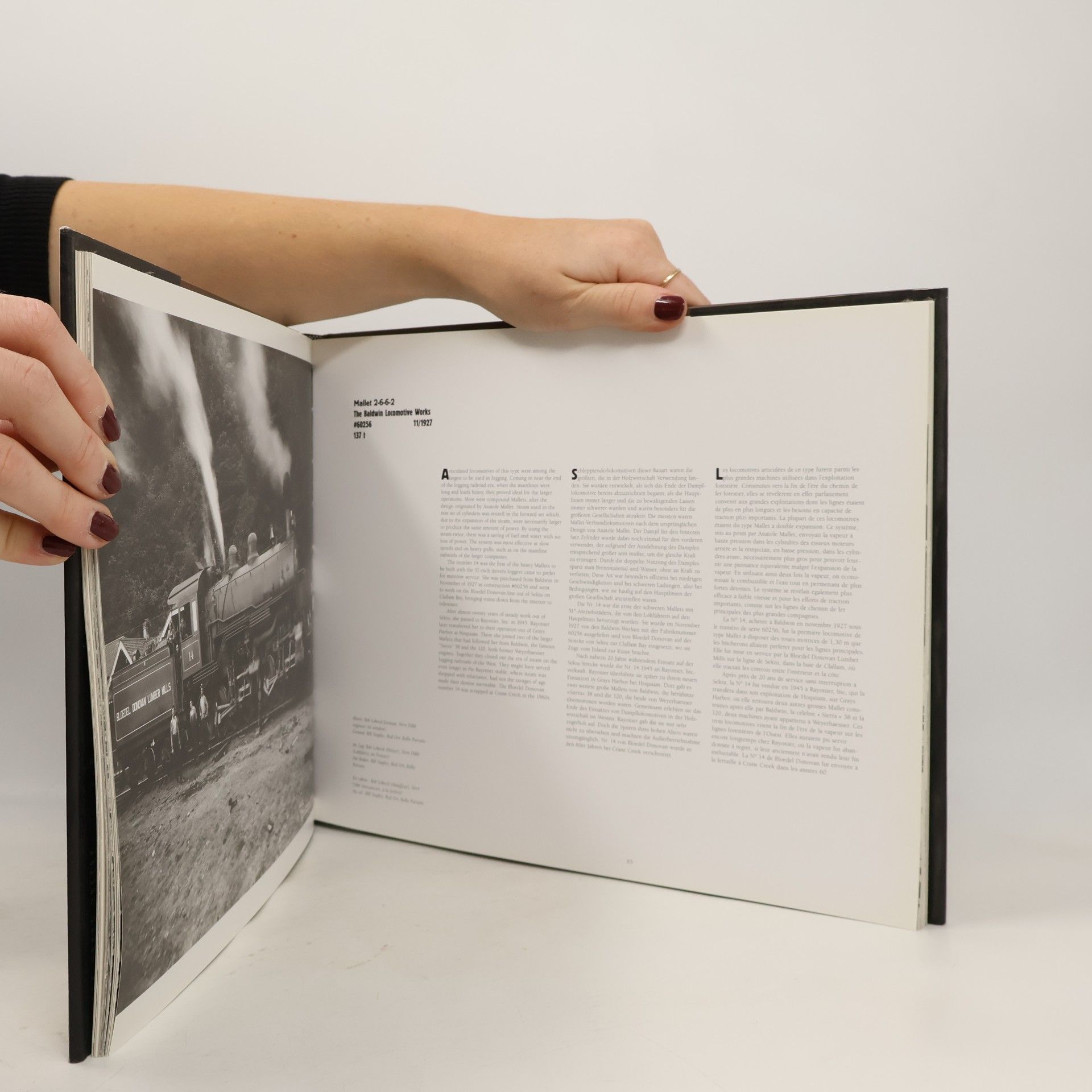Dave Bohn The Locomotive Portraits. : a half century of photographs by Darius and Tabitha May Kinsey