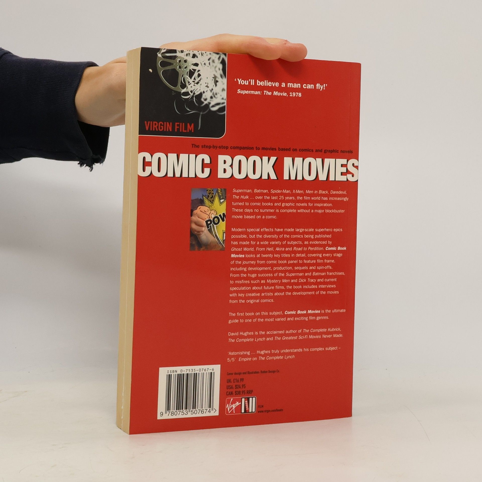 David Hughes Virgin Film: Comic Book Movies