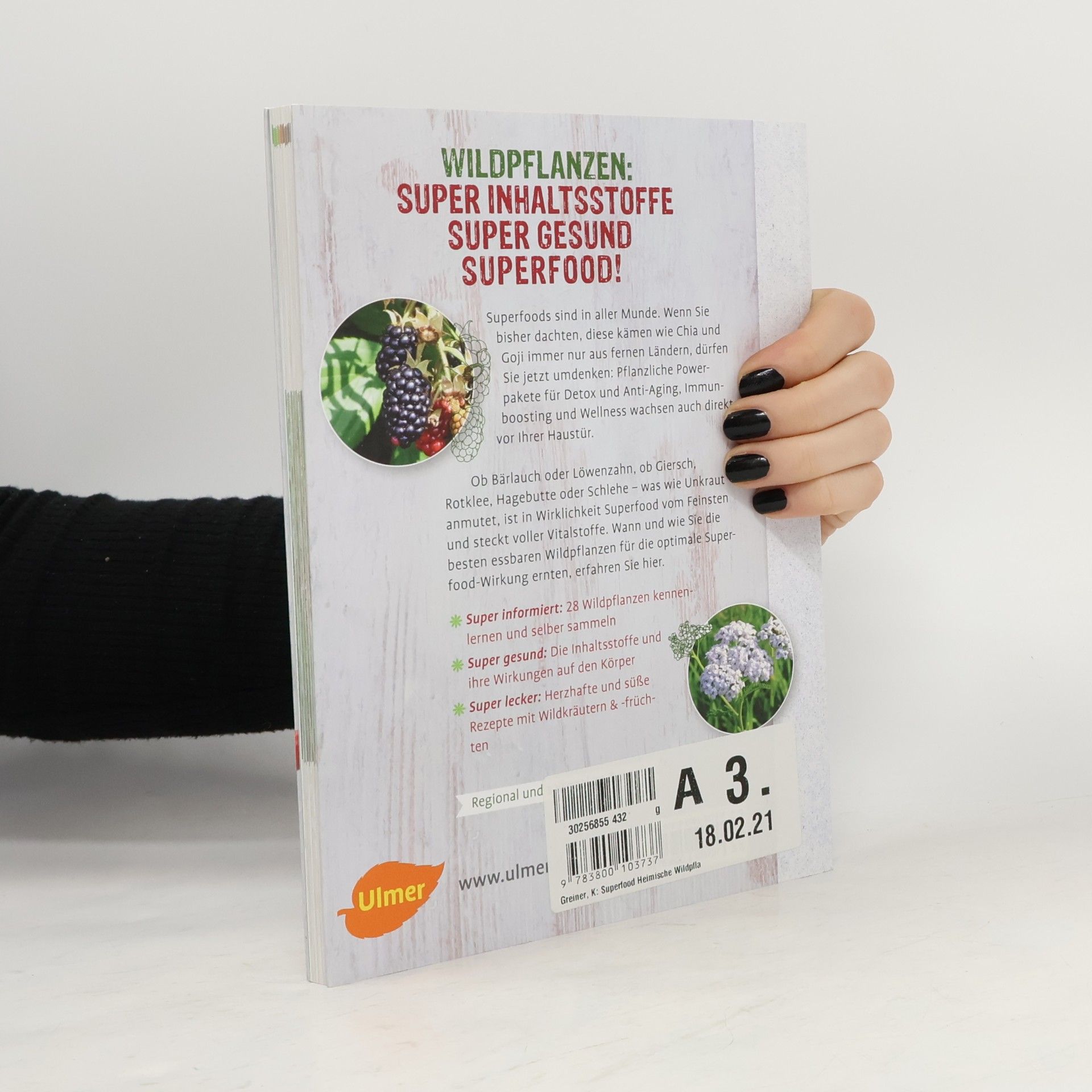 Karin Greiner Superfood Heimische Wildpflanzen