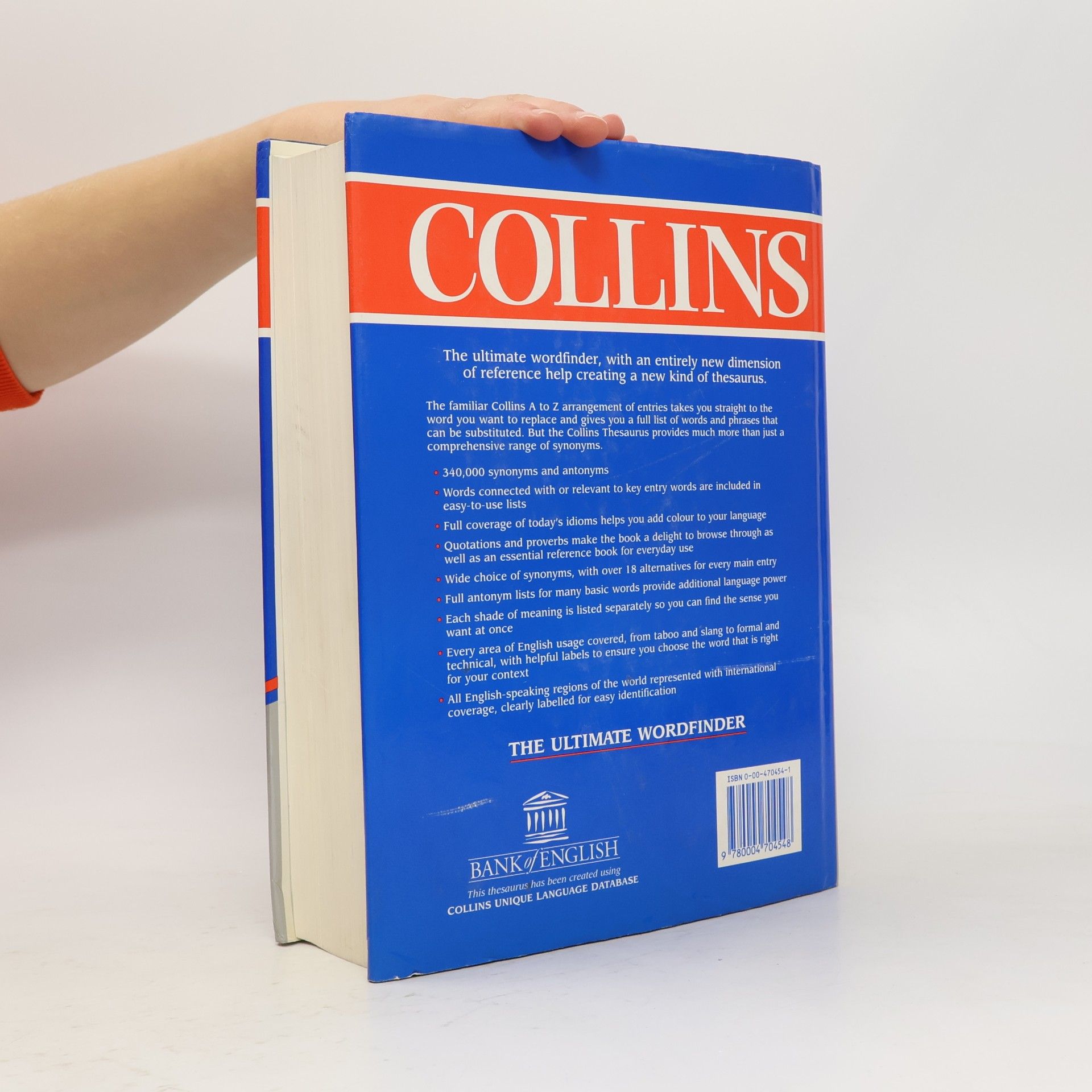 Various authors Collins English Thesaurus