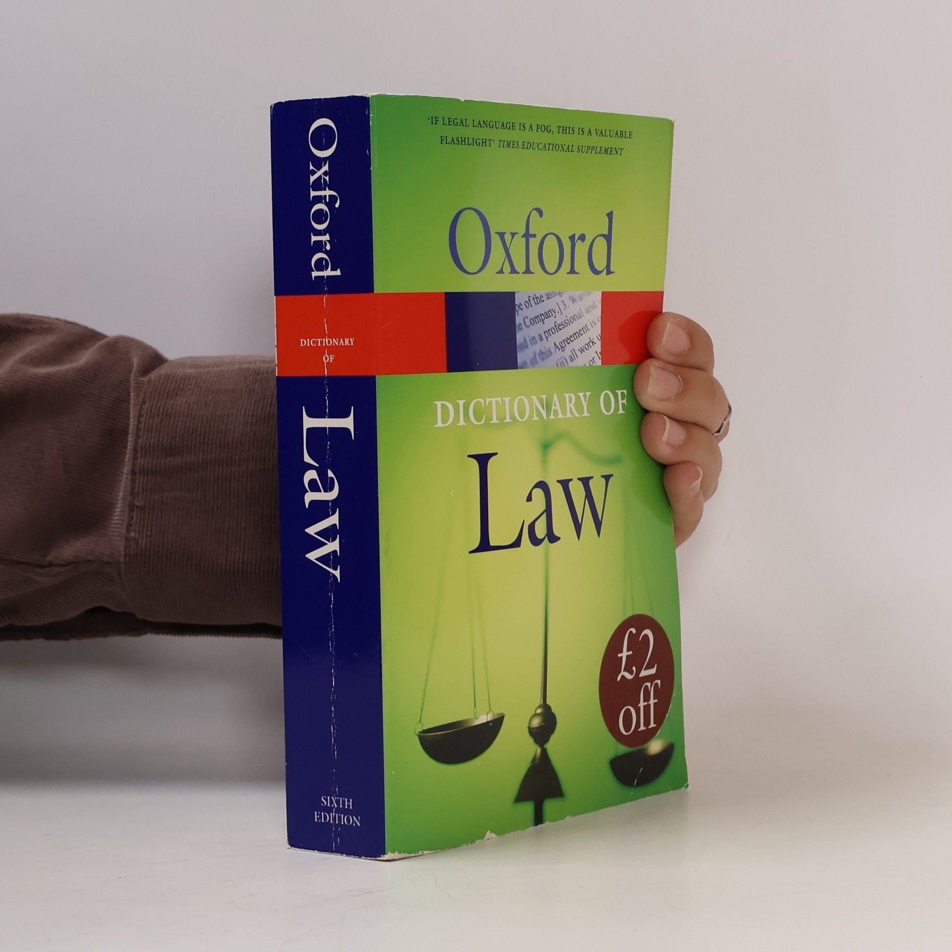 E. A. Elizabeth Ann Martin Oxford Dictionary of law