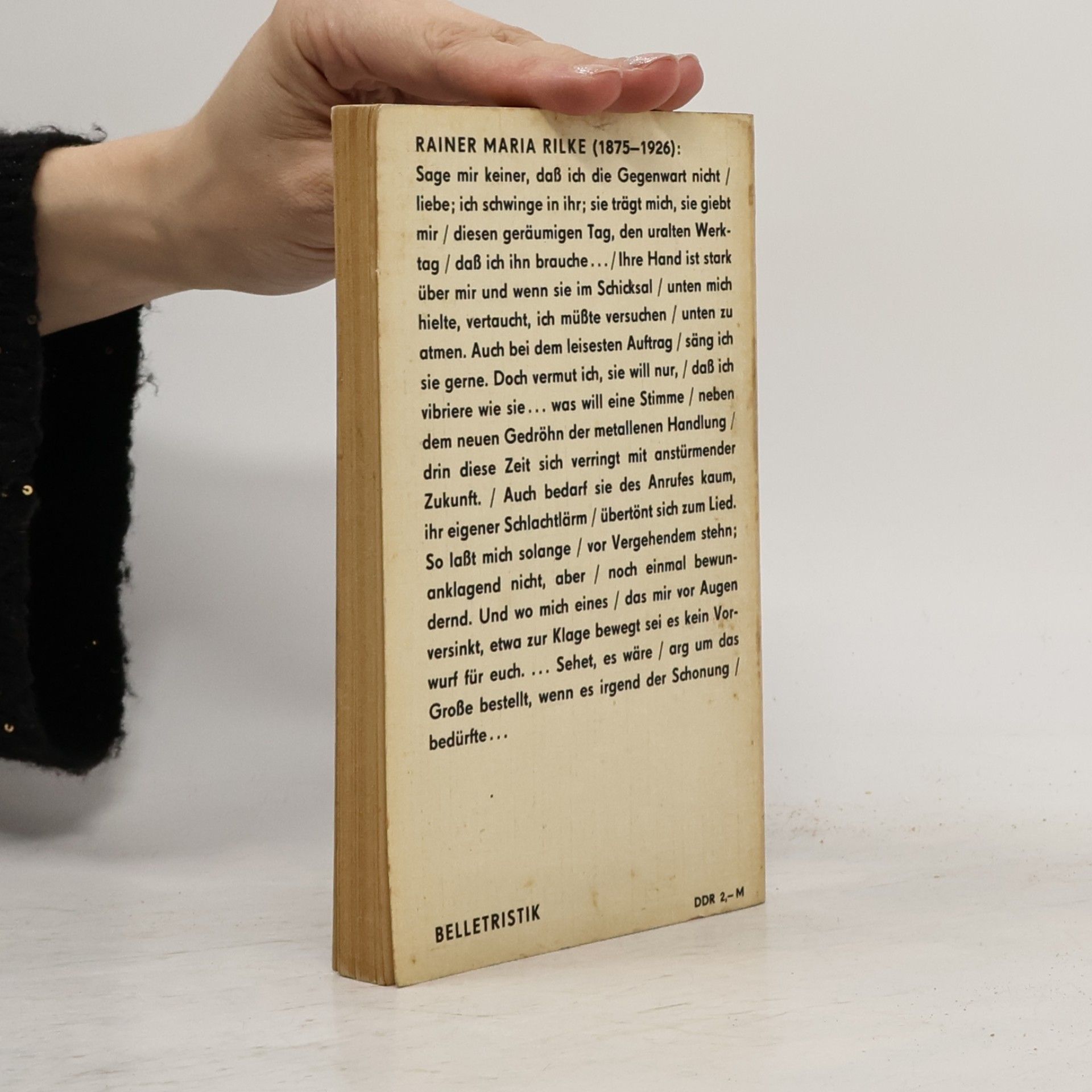 Rainer Maria Rilke Gedichte