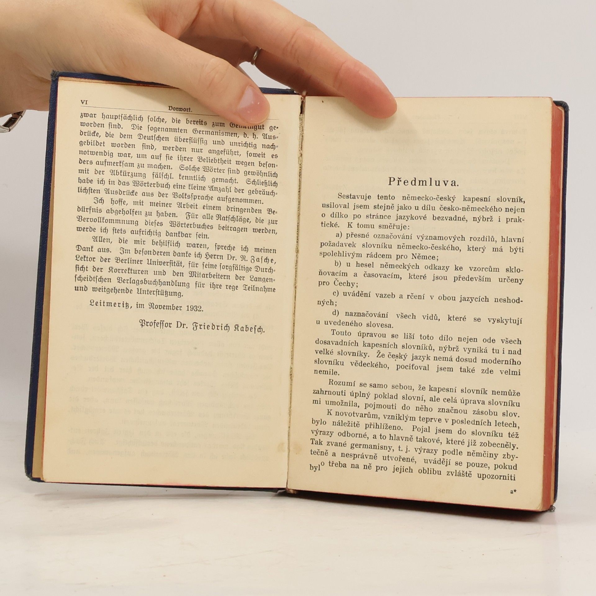 Friedrich Kabesch Langenscheidts Taschenwörterbücher: II Deutsch-Tschechisch