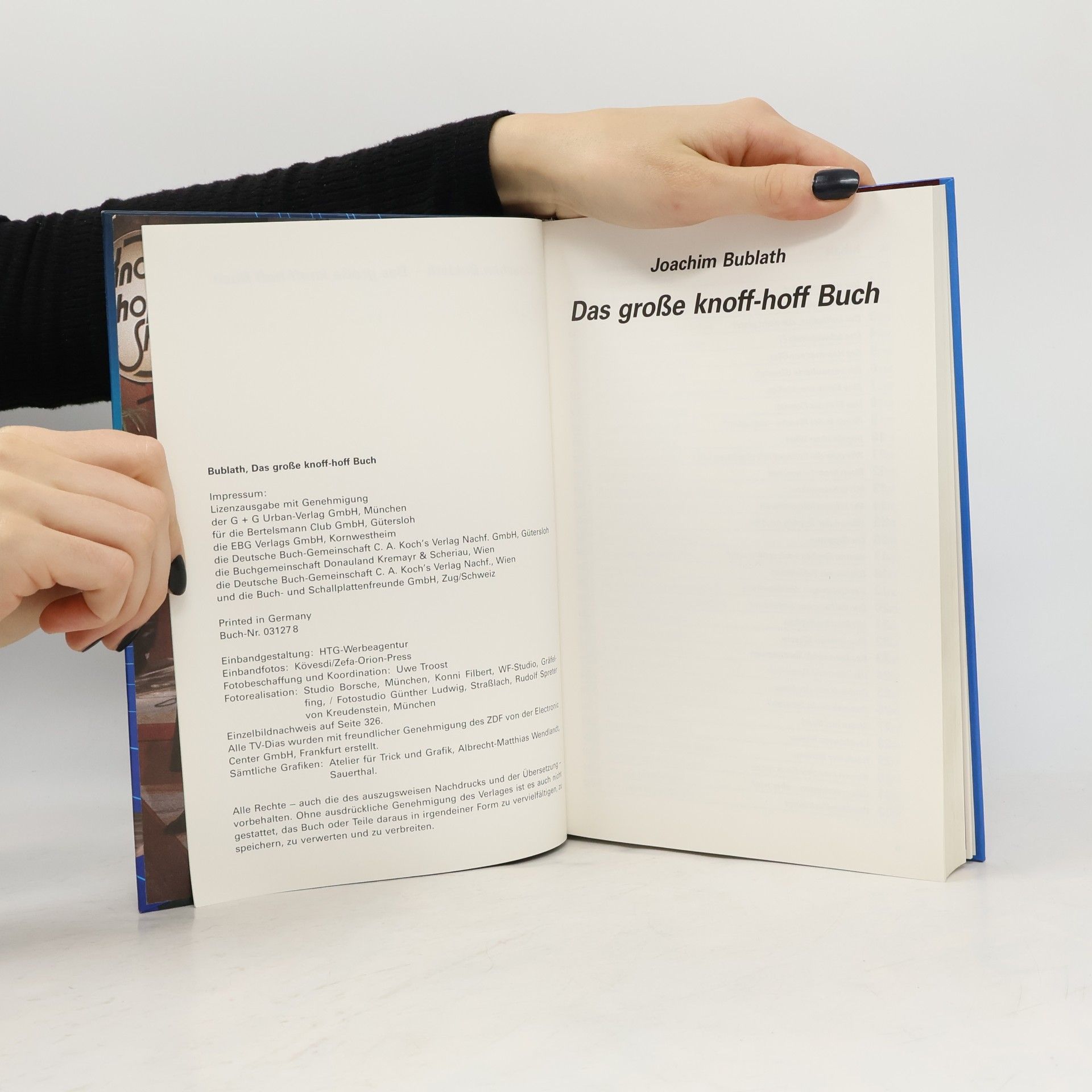Joachim Bublath Das grosse knoff-hoff Buch