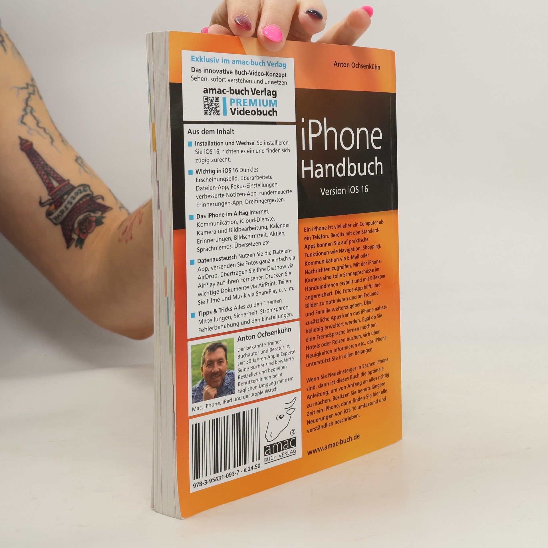 Anton Ochsenkühn iPhone Handbuch - PREMIUM Videobuch