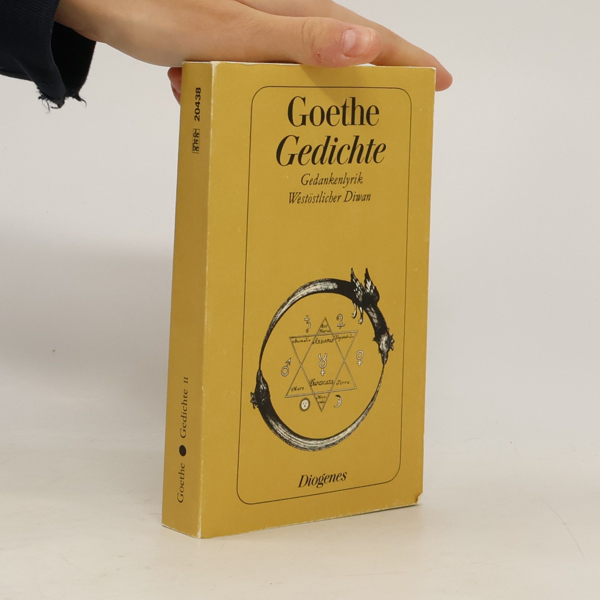 Johann Wolfgang von Goethe Gedichte. Tl.2. Gedankenlyrik; Westöstlicher Diwan