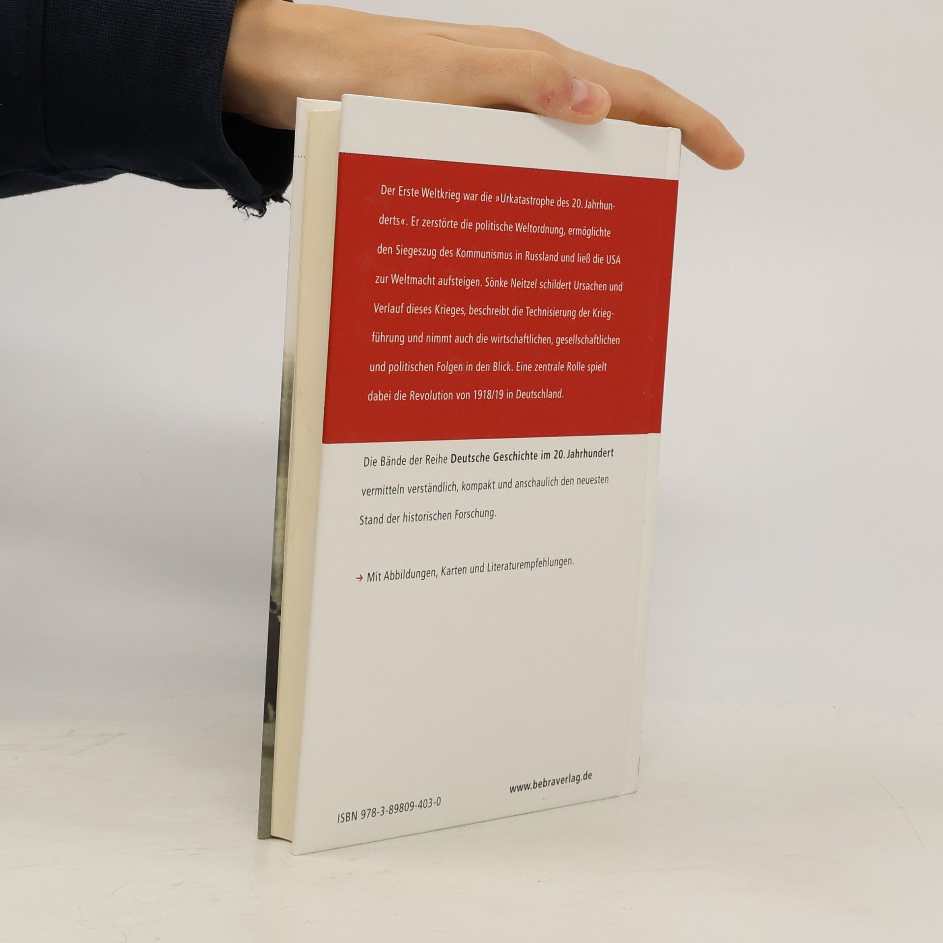 Sönke Neitzel Weltkrieg und Revolution