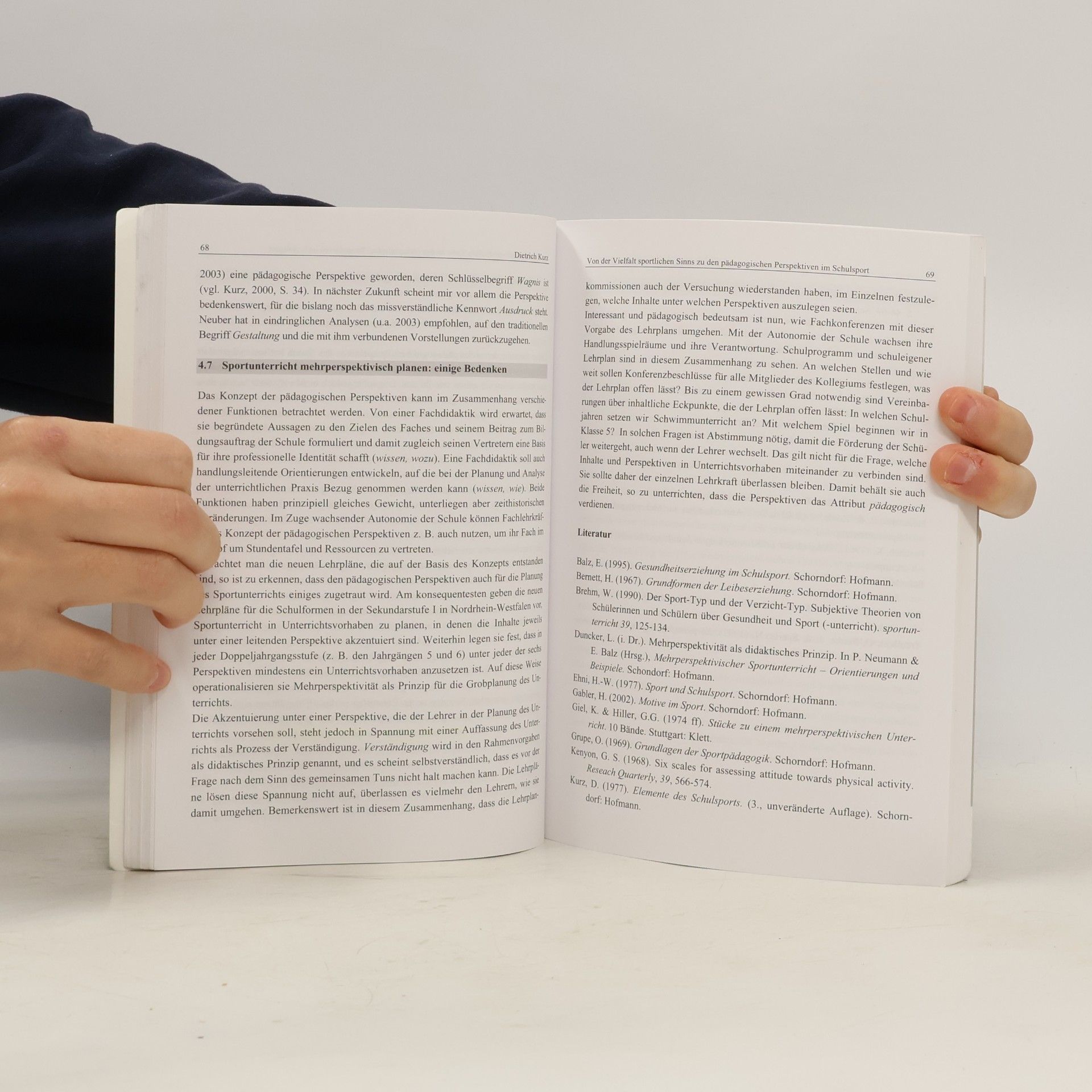 Klaus-Peter Neumann Beiträge zur Lehre und Forschung im Sport - 1: Mehrperspektivischer Sportunterricht