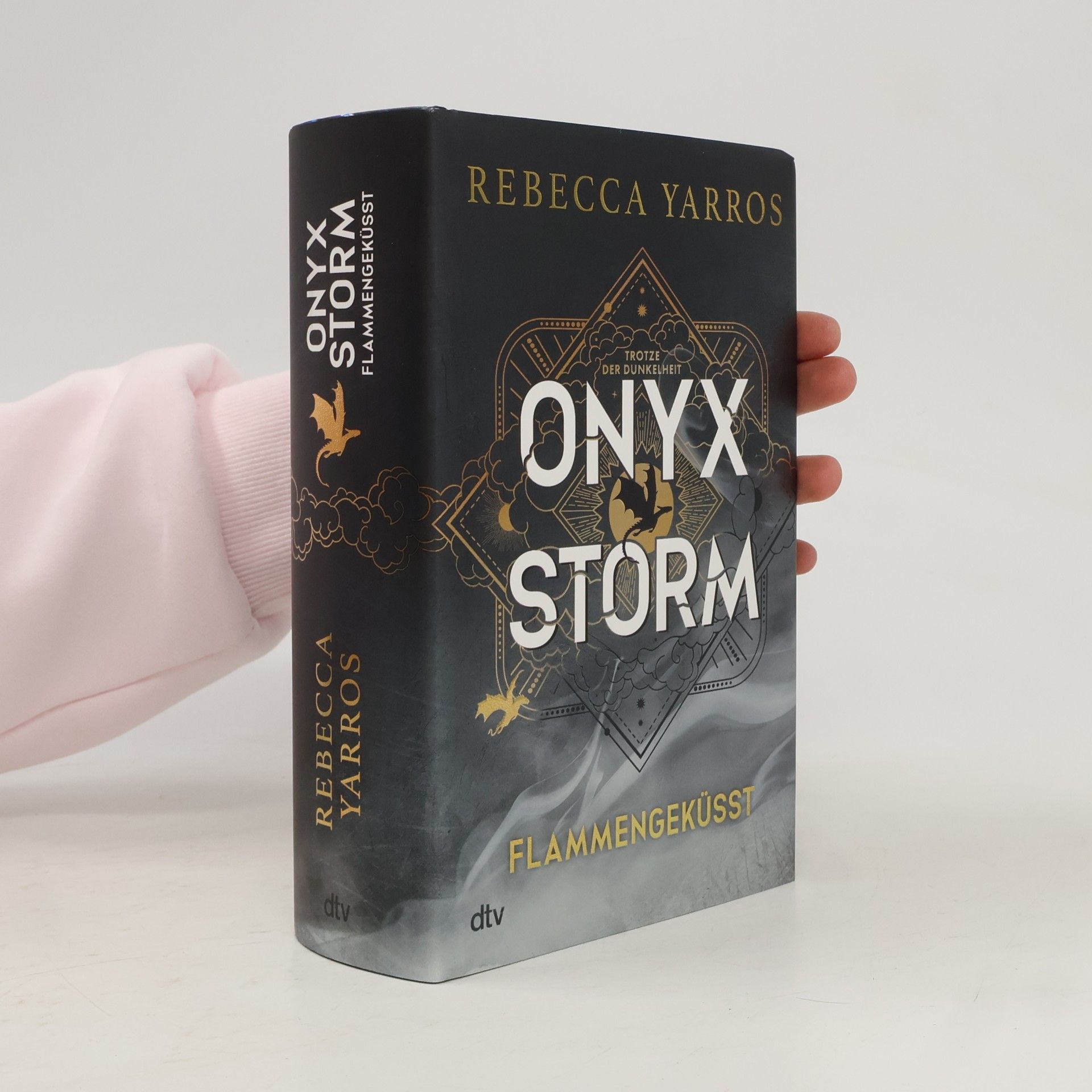 Rebecca Yarros Onyx Storm - Flammengeküsst - Deluxe-Ausgabe mit Farbschnitt