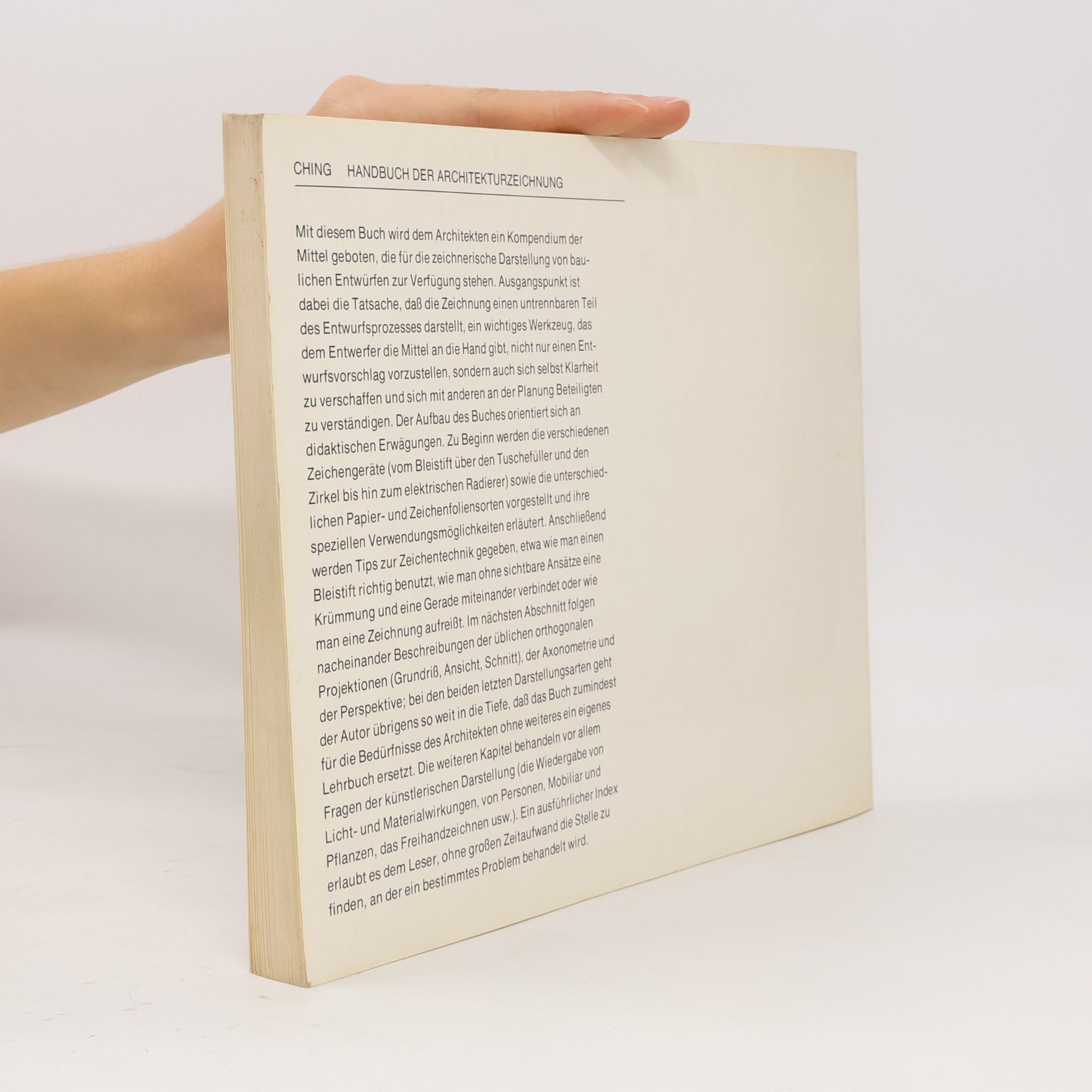 Francis DaiKam Ching Handbuch der Architekturzeichnung