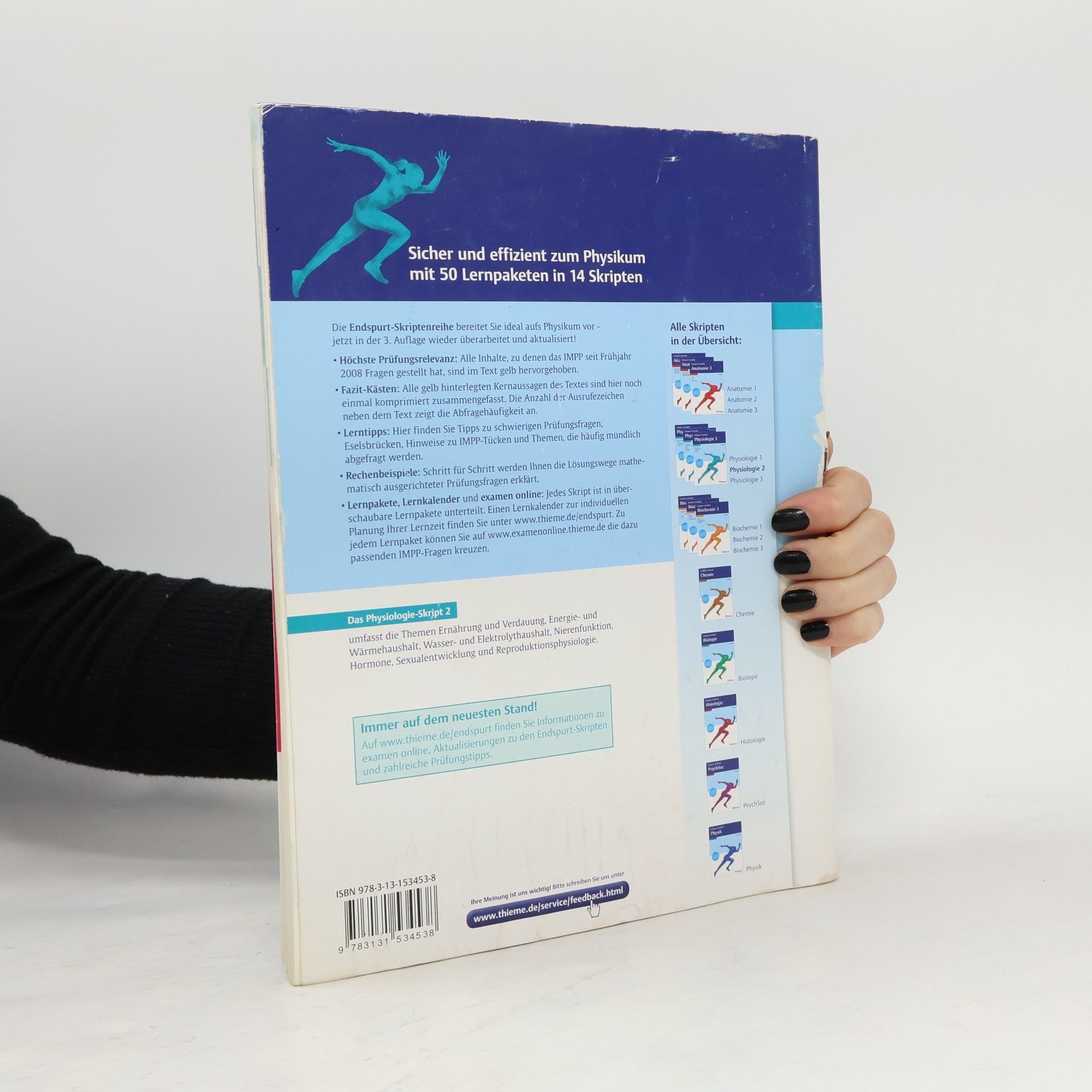 Stuttgart Thieme Physiologie. Tl.2