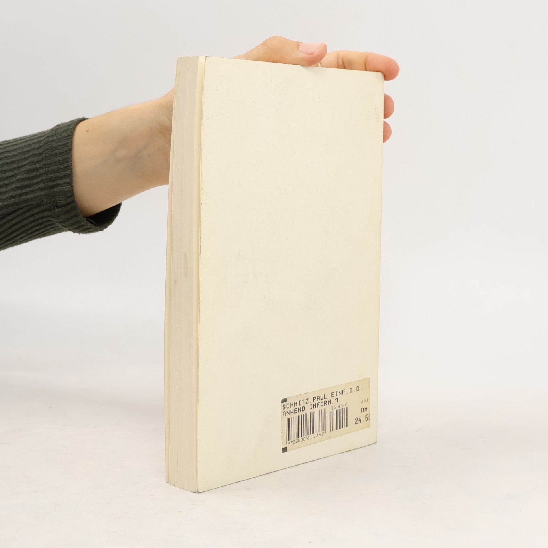Paul Schmitz WiSo Kurzlehrbücher - 1: Einführung in die anwendungsorientierte Informatik