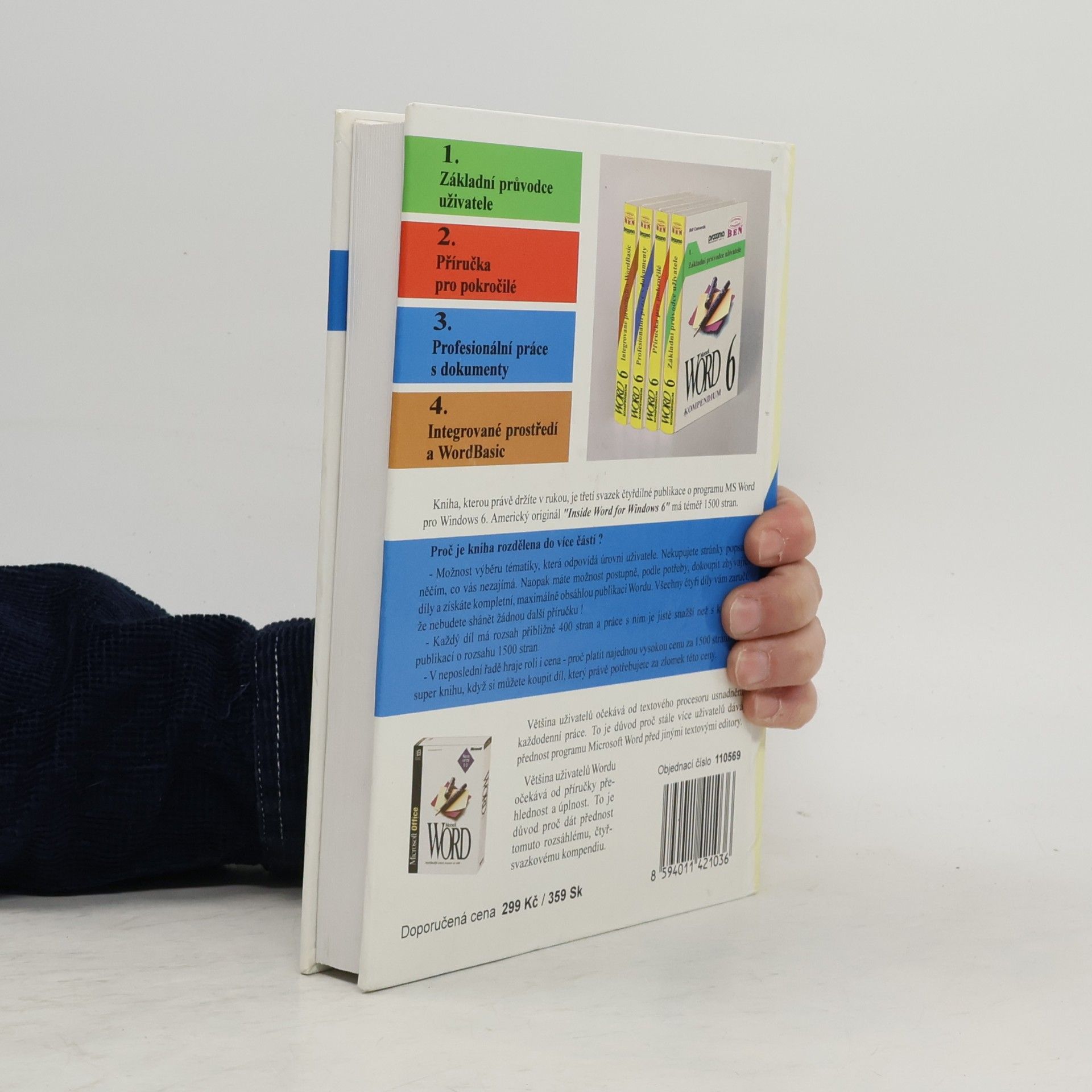 Bill Camarda Microsoft Word 6 : kompendium. 3. díl : Profesionální práce s dokumenty.