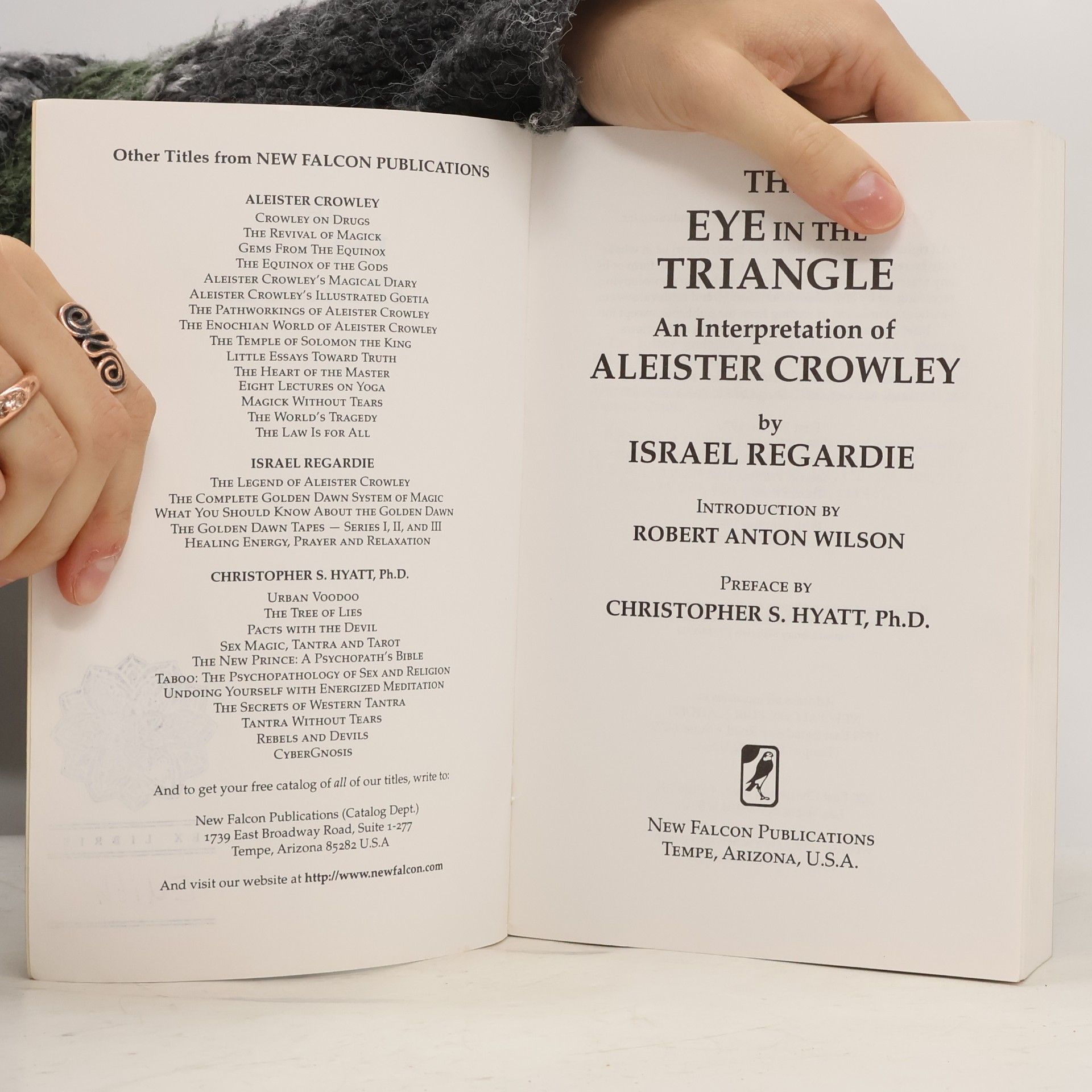Israel Regardie Eye in the Triangle