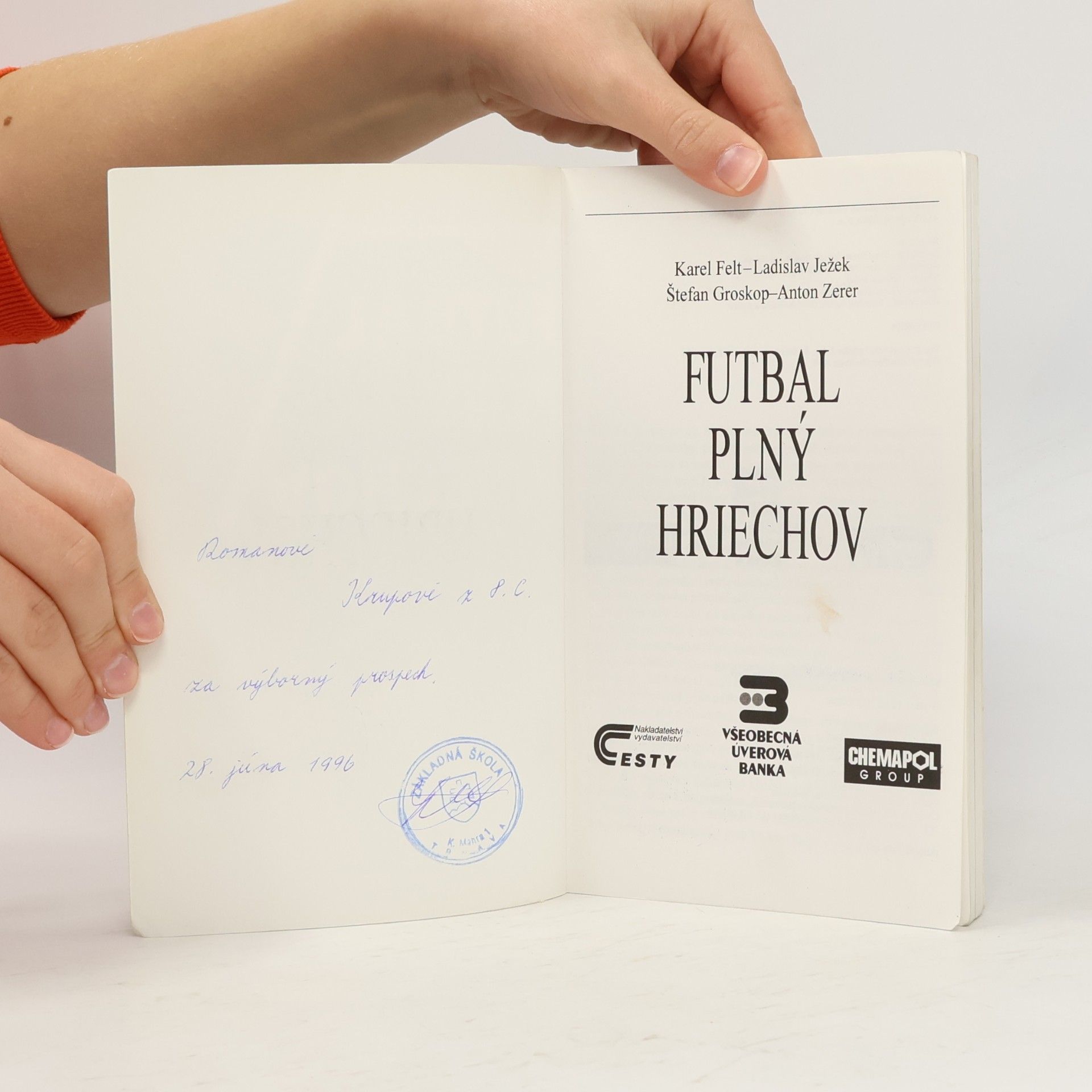Karel Felt Futbal plný hriechov