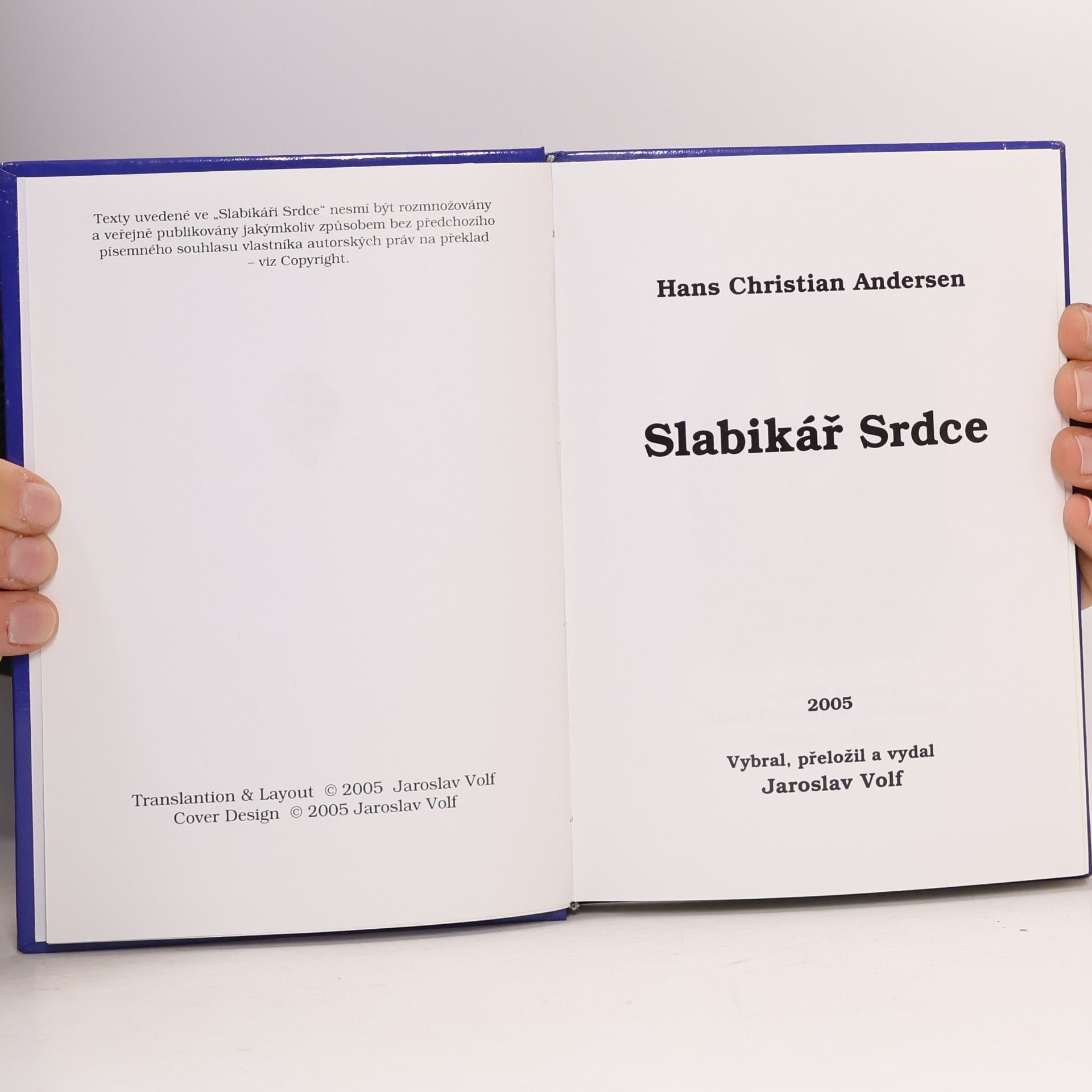 Hans Christian Andersen Slabikář Srdce