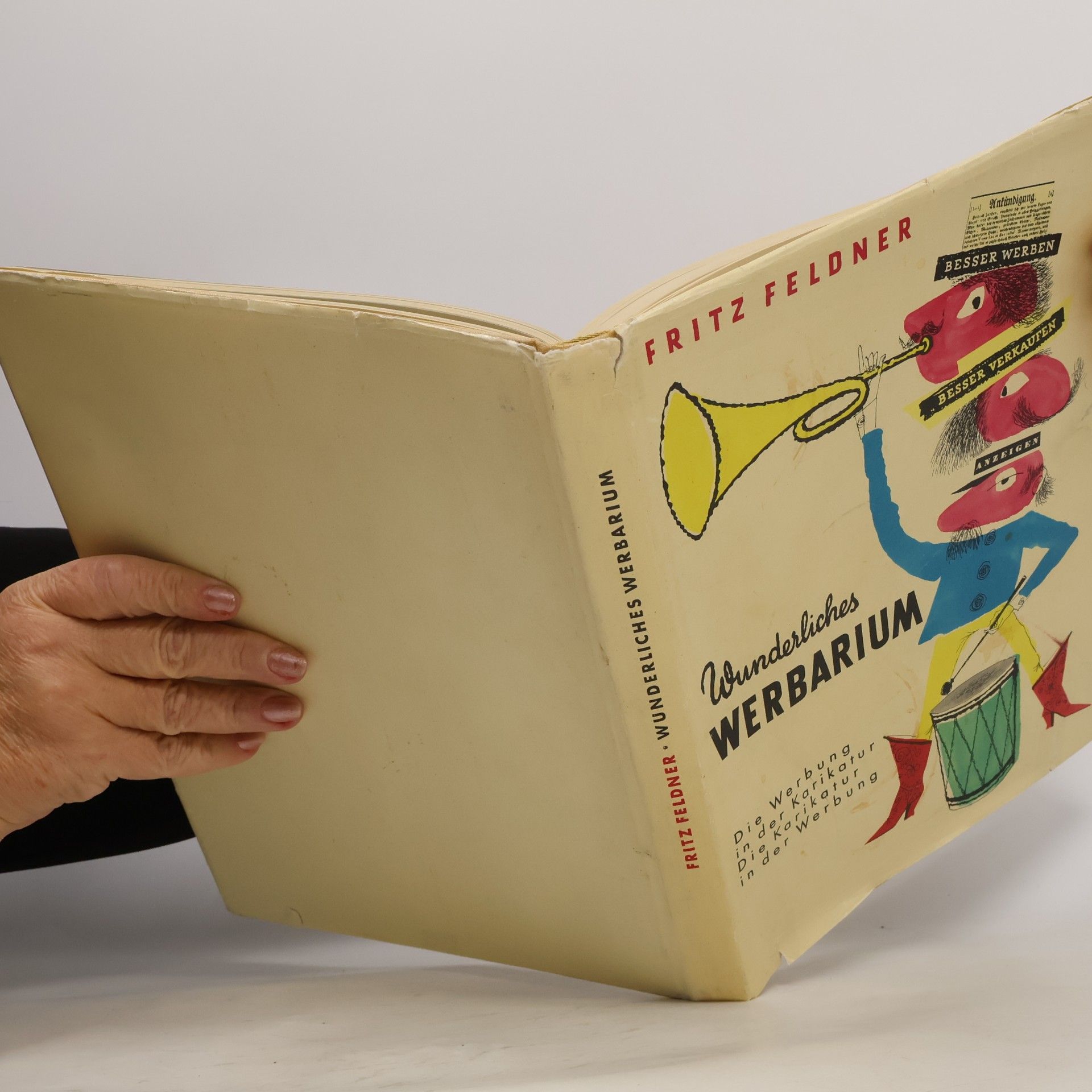Fritz Feldner Wunderliches Werbarium