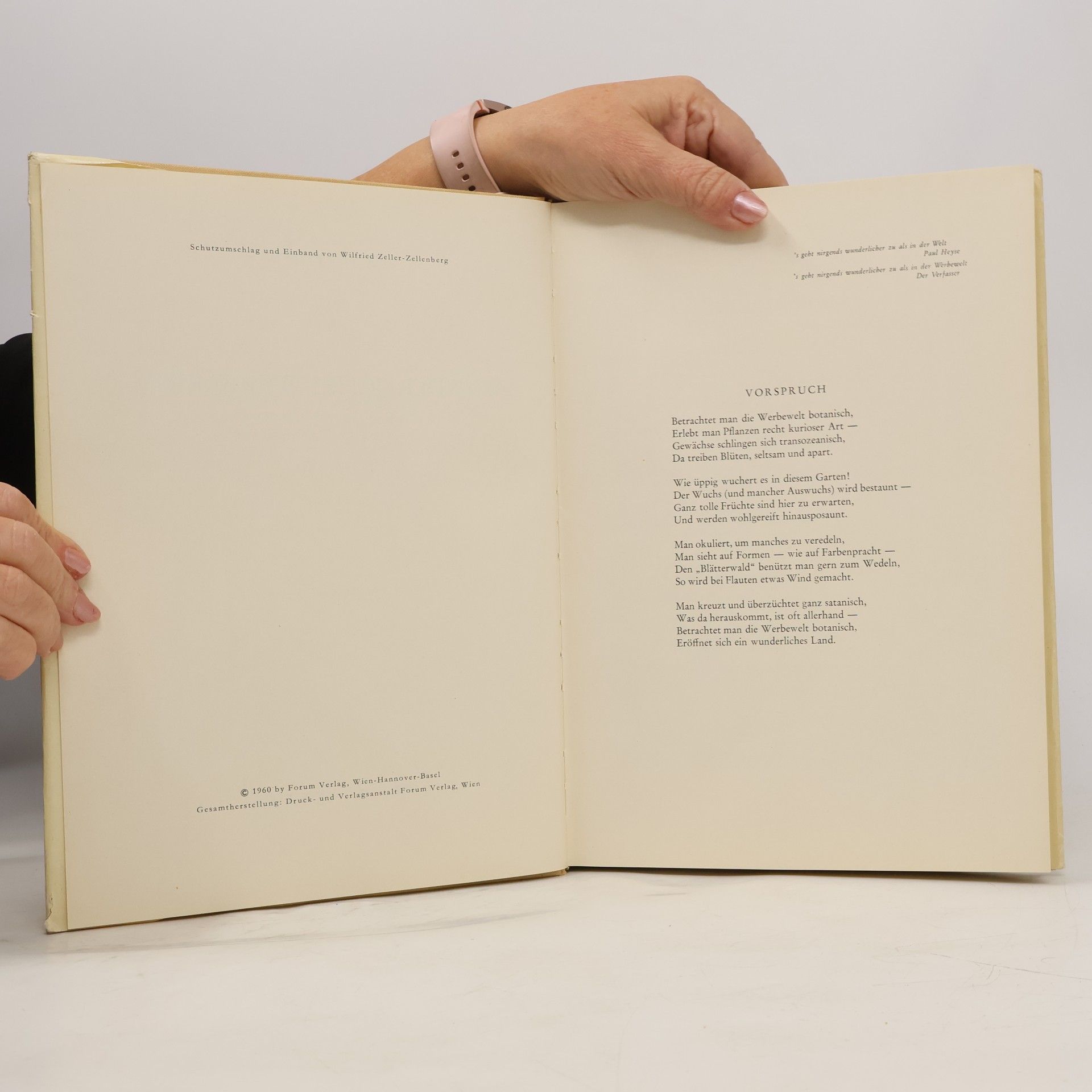 Fritz Feldner Wunderliches Werbarium