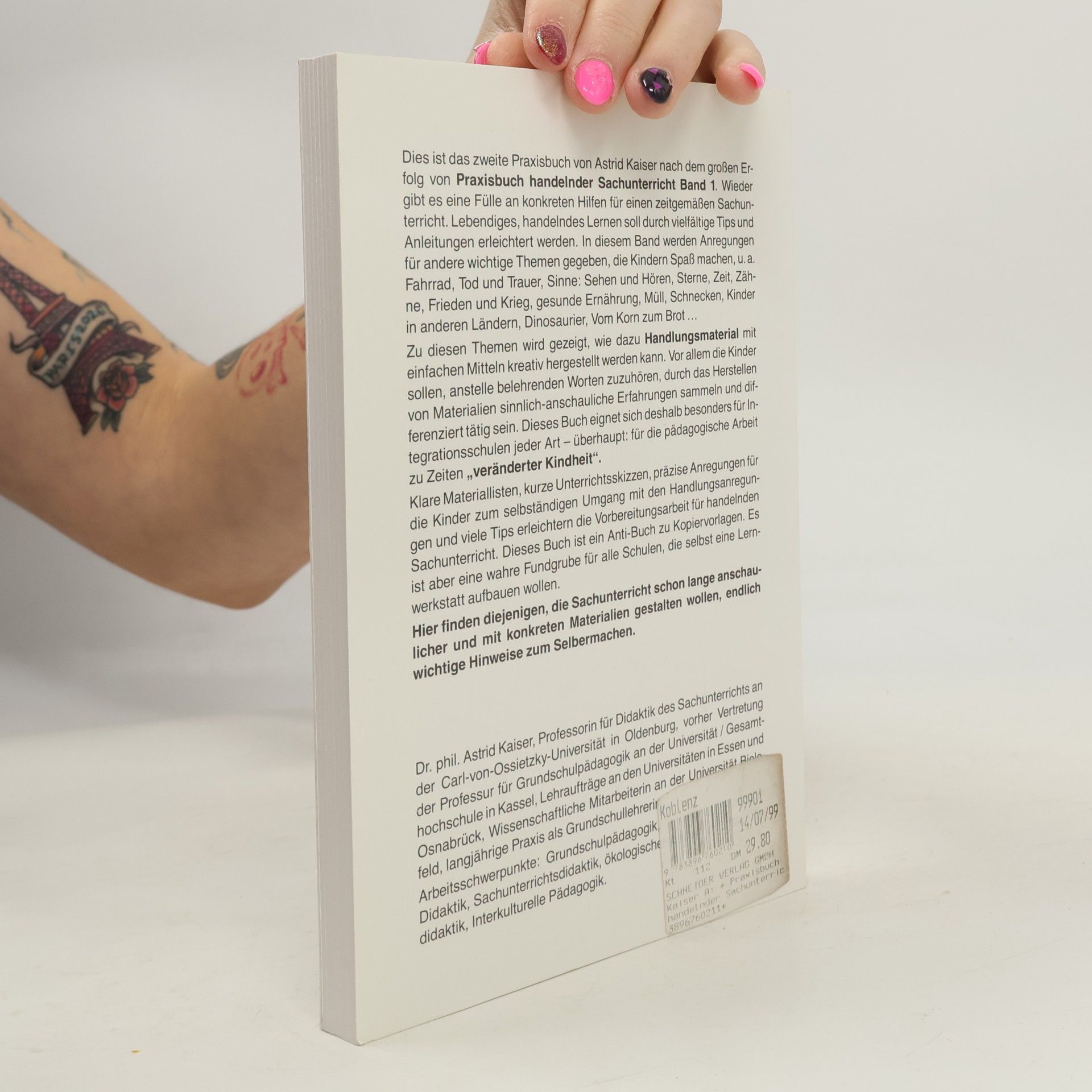 Praxisbuch handelnder Sachunterricht