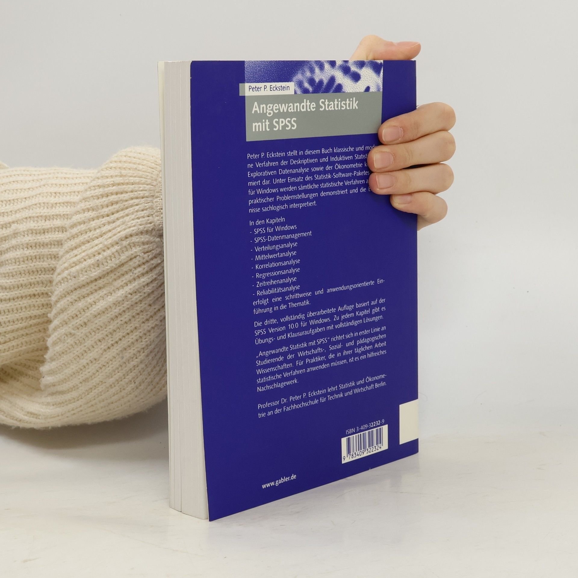 Peter P. Eckstein Angewandte Statistik mit SPSS