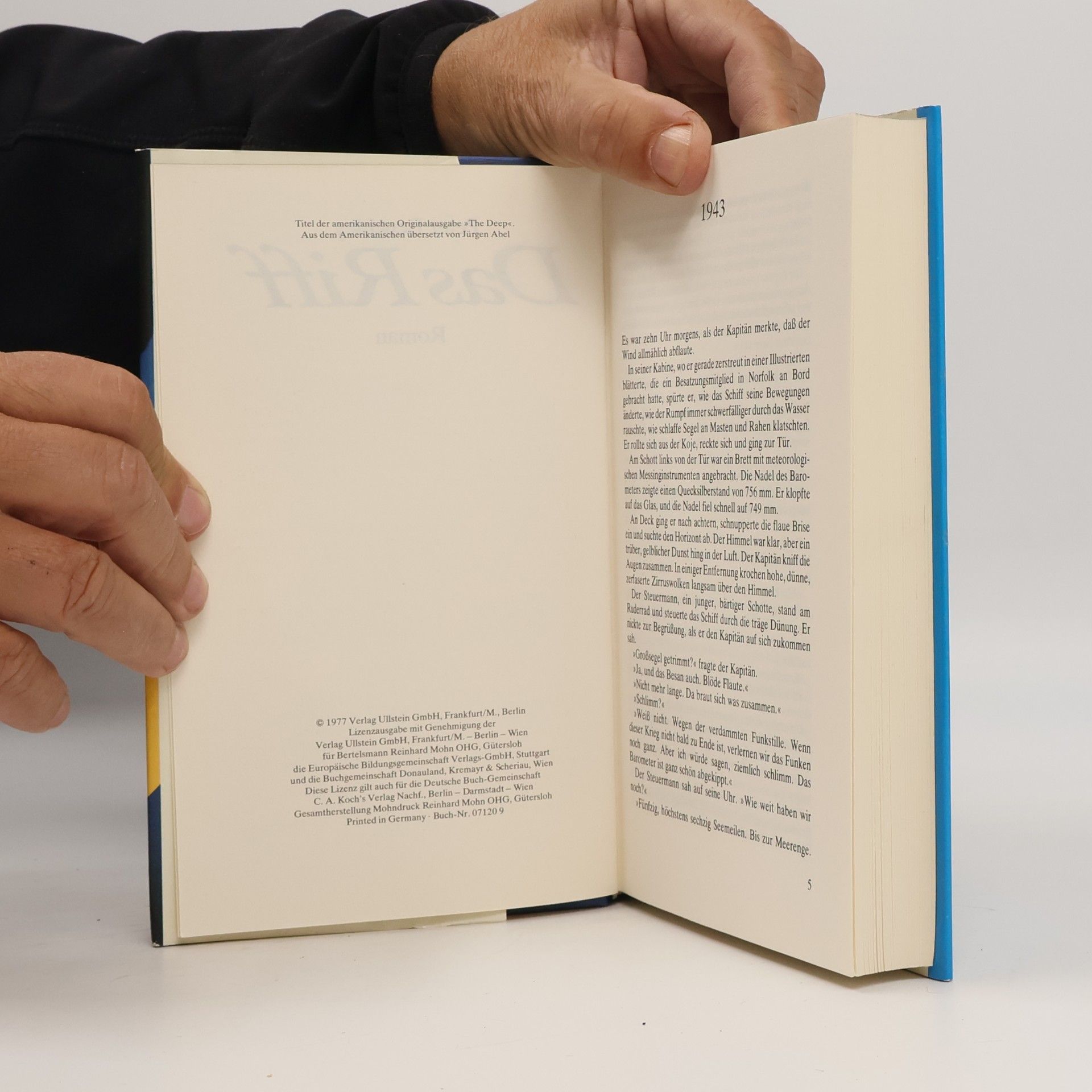 Peter Benchley Das Riff