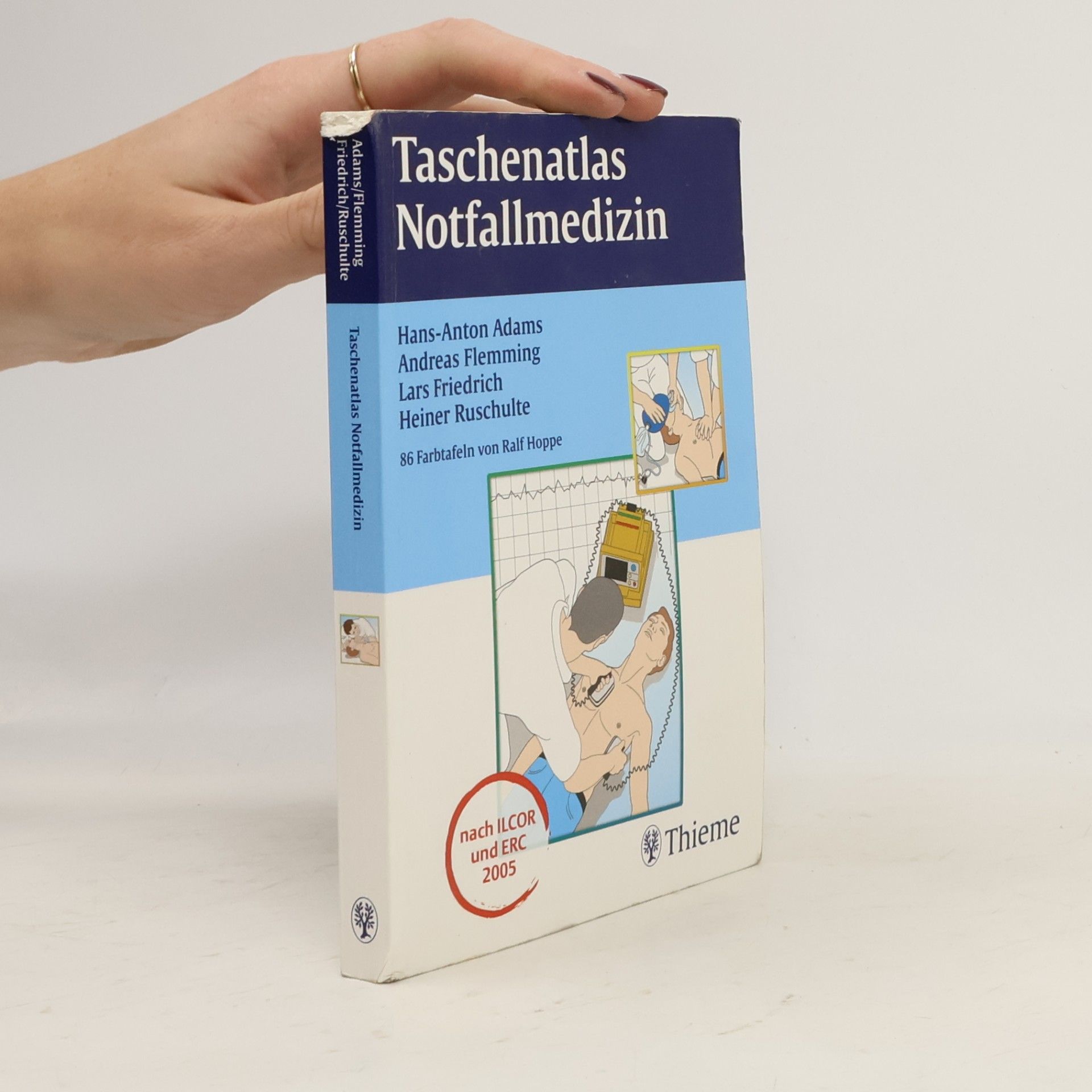 Hans Anton Adams Taschenatlas Notfallmedizin