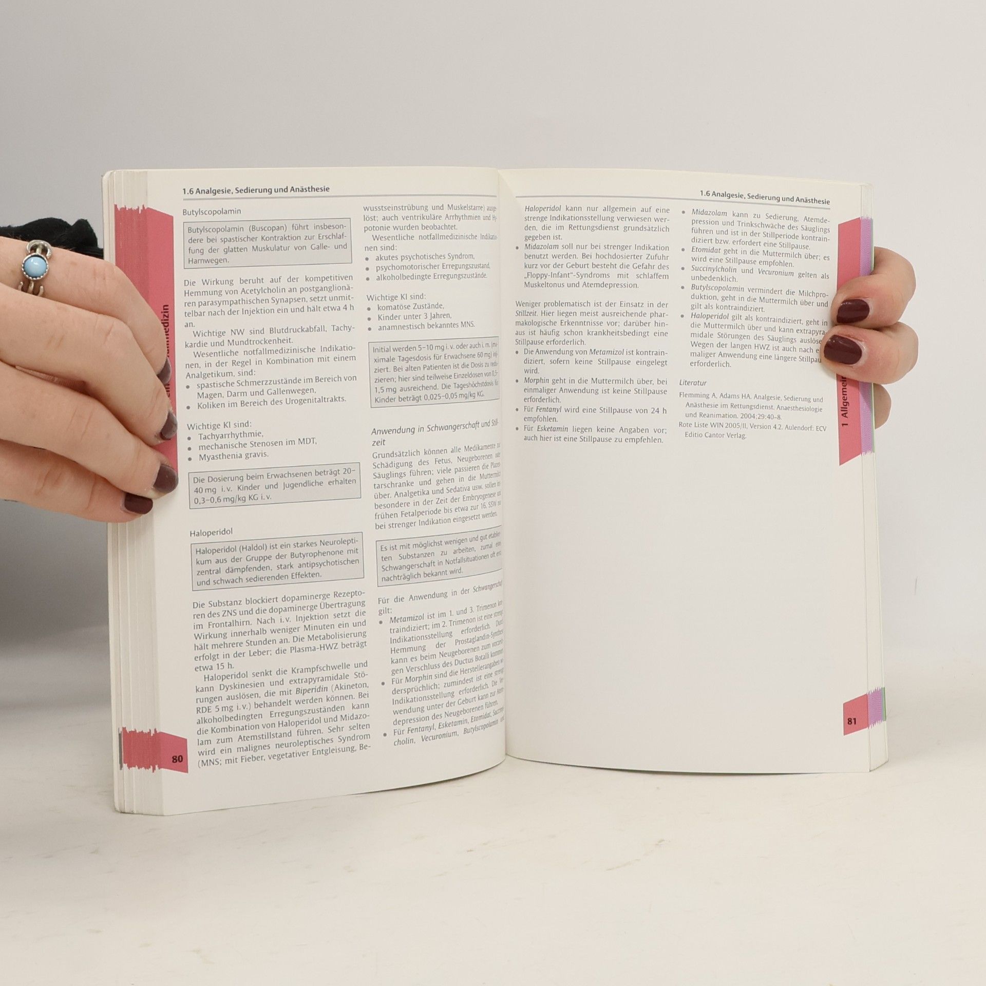 Hans Anton Adams Taschenatlas Notfallmedizin