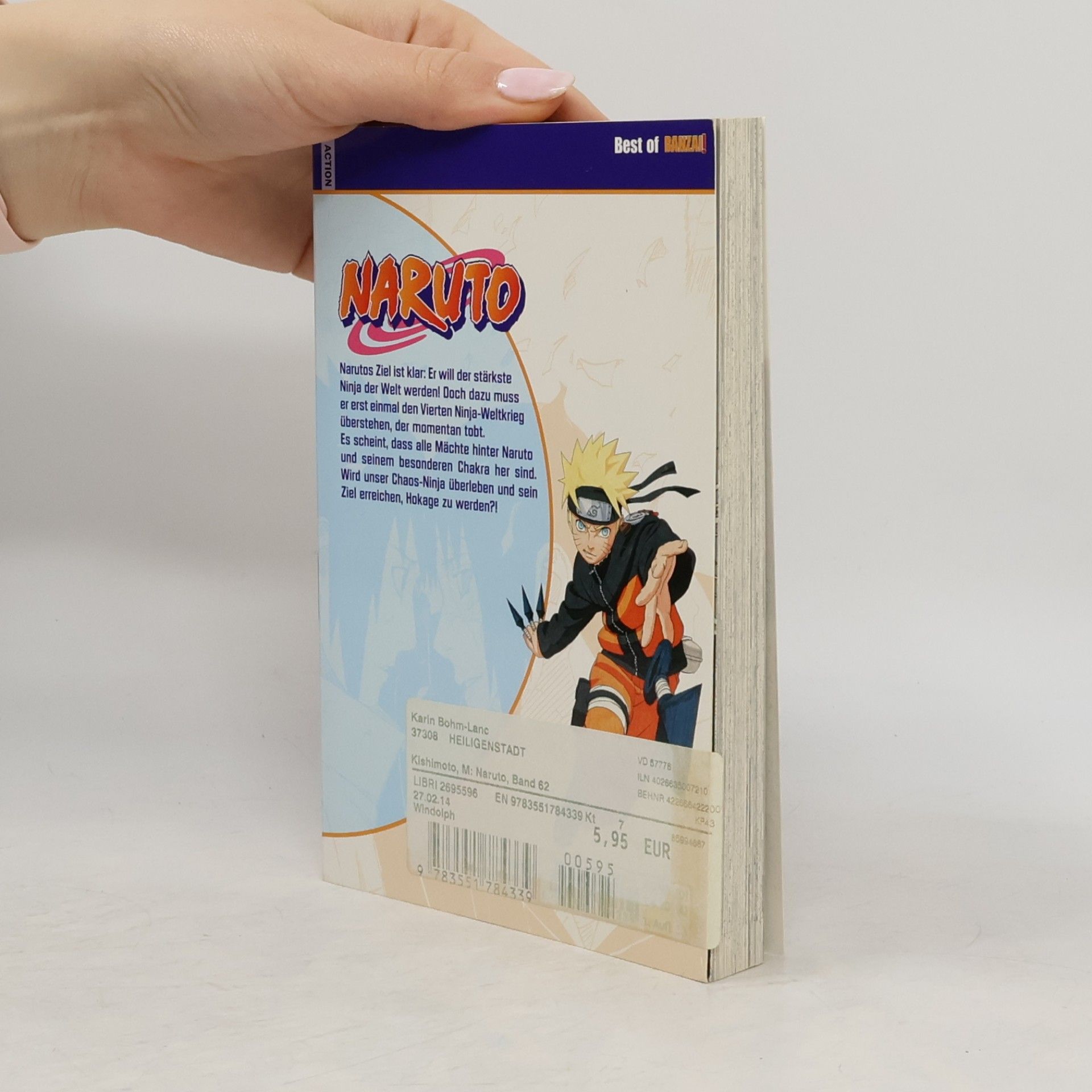 Masashi Kishimoto Naruto 62