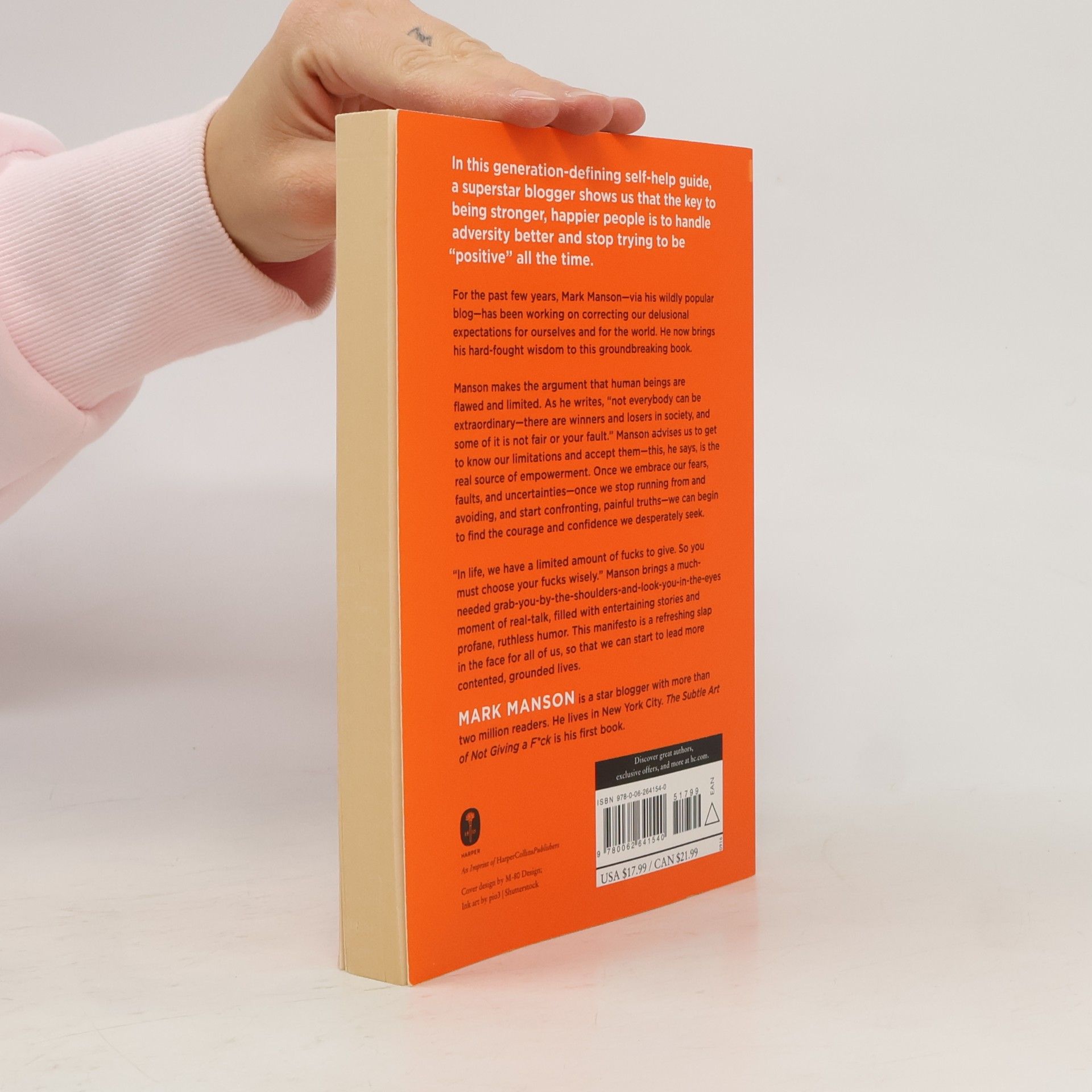 Mark Manson The Subtle Art of Not Giving a Fuck