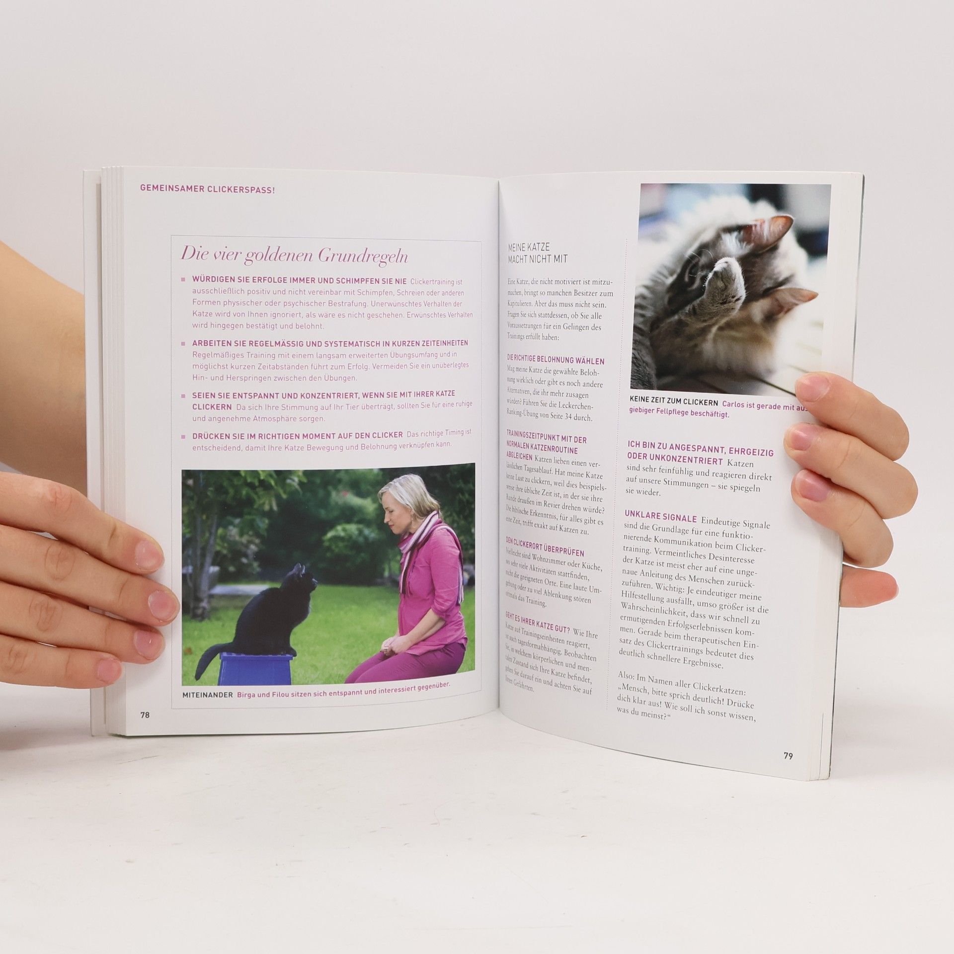 Birga Dexel Birga Dexel's Clickertraining für Katzen