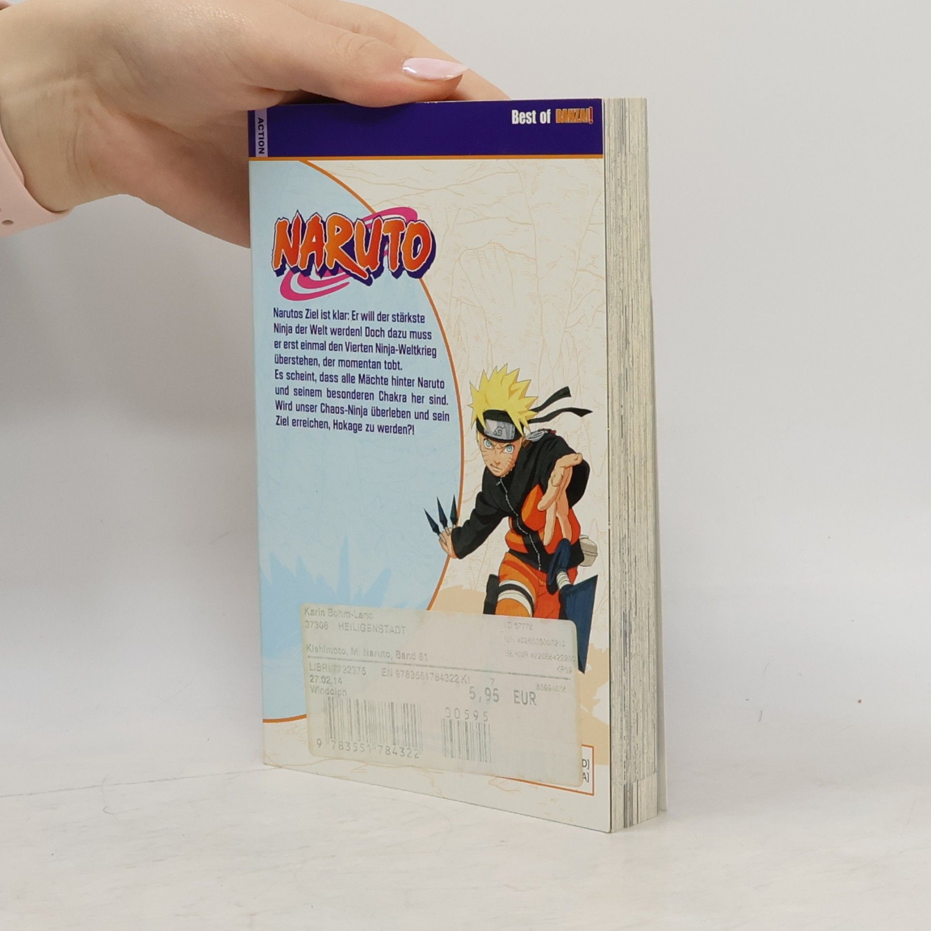 Masashi Kishimoto Naruto 61