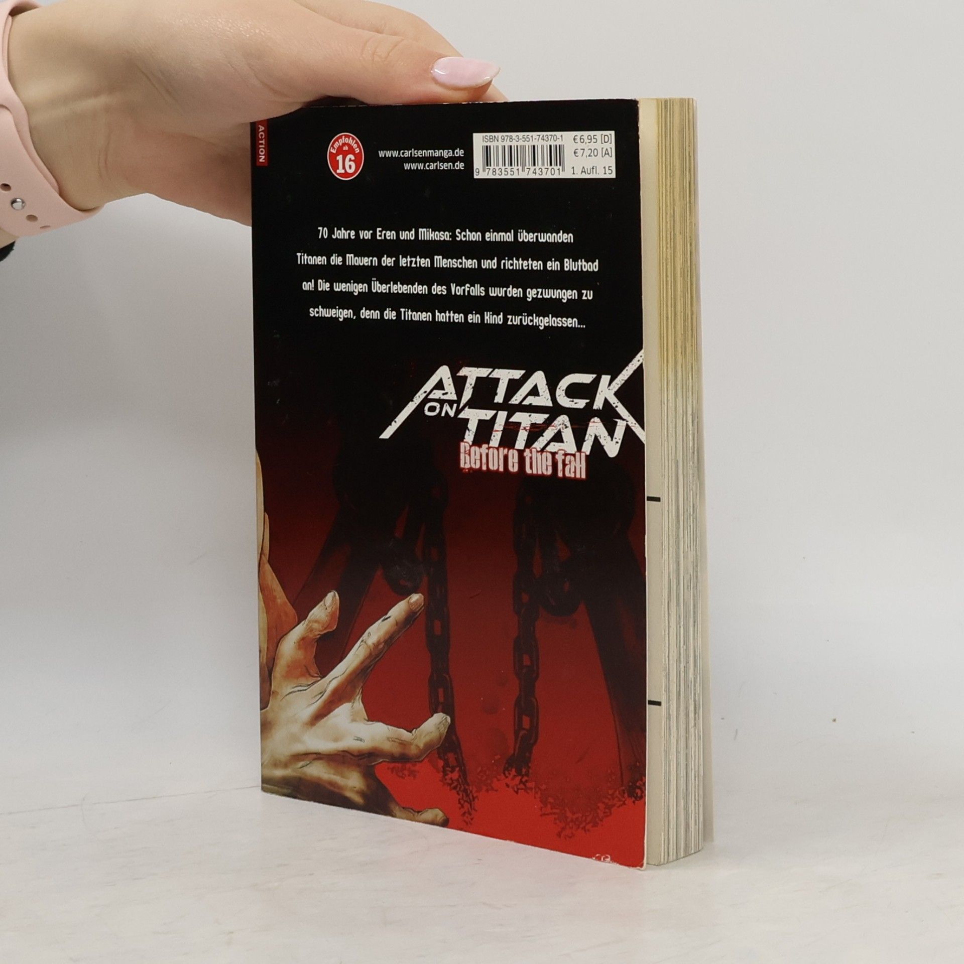 Ryō Suzukaze Attack on Titan: before the fall 1
