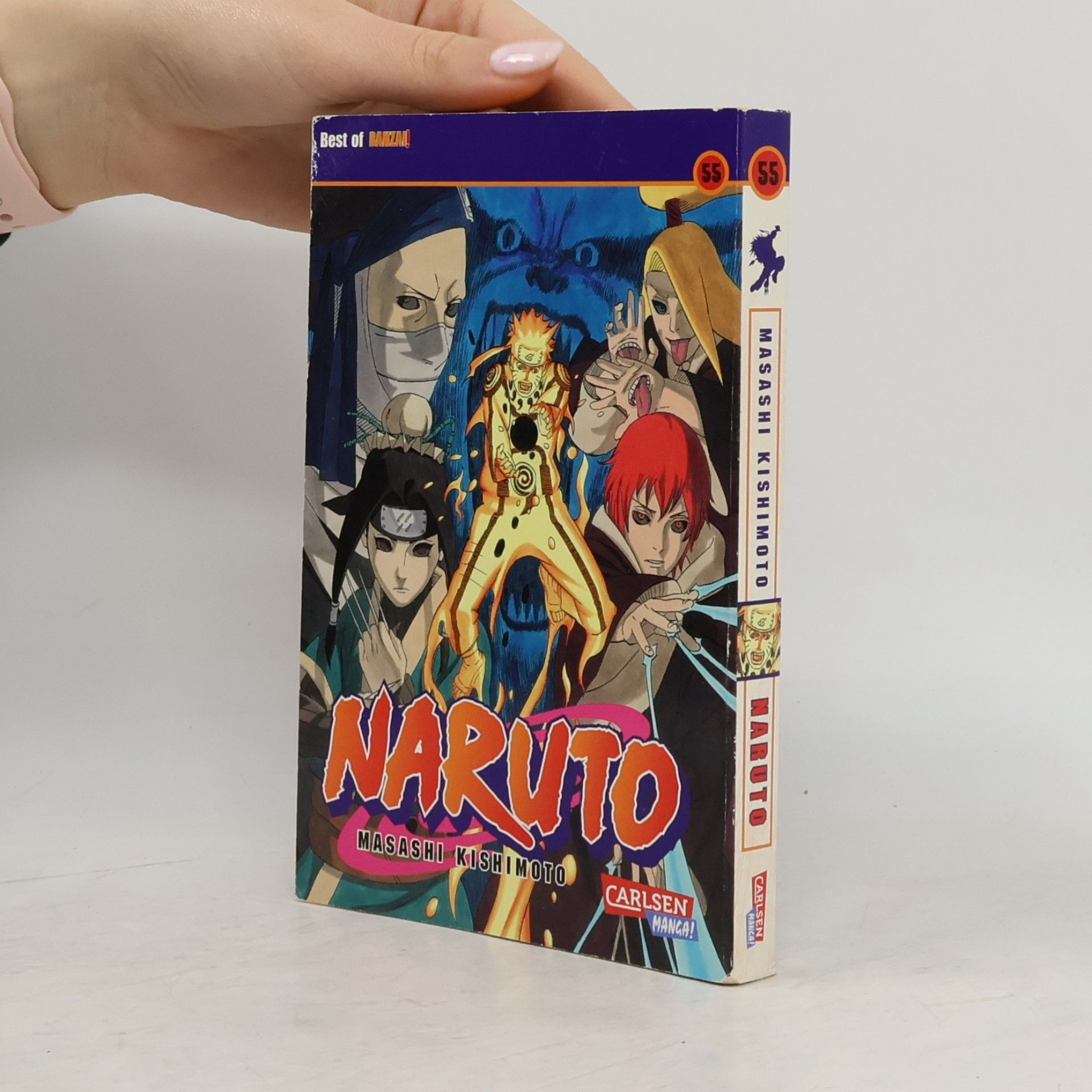 Masaši Kišimoto Naruto 55