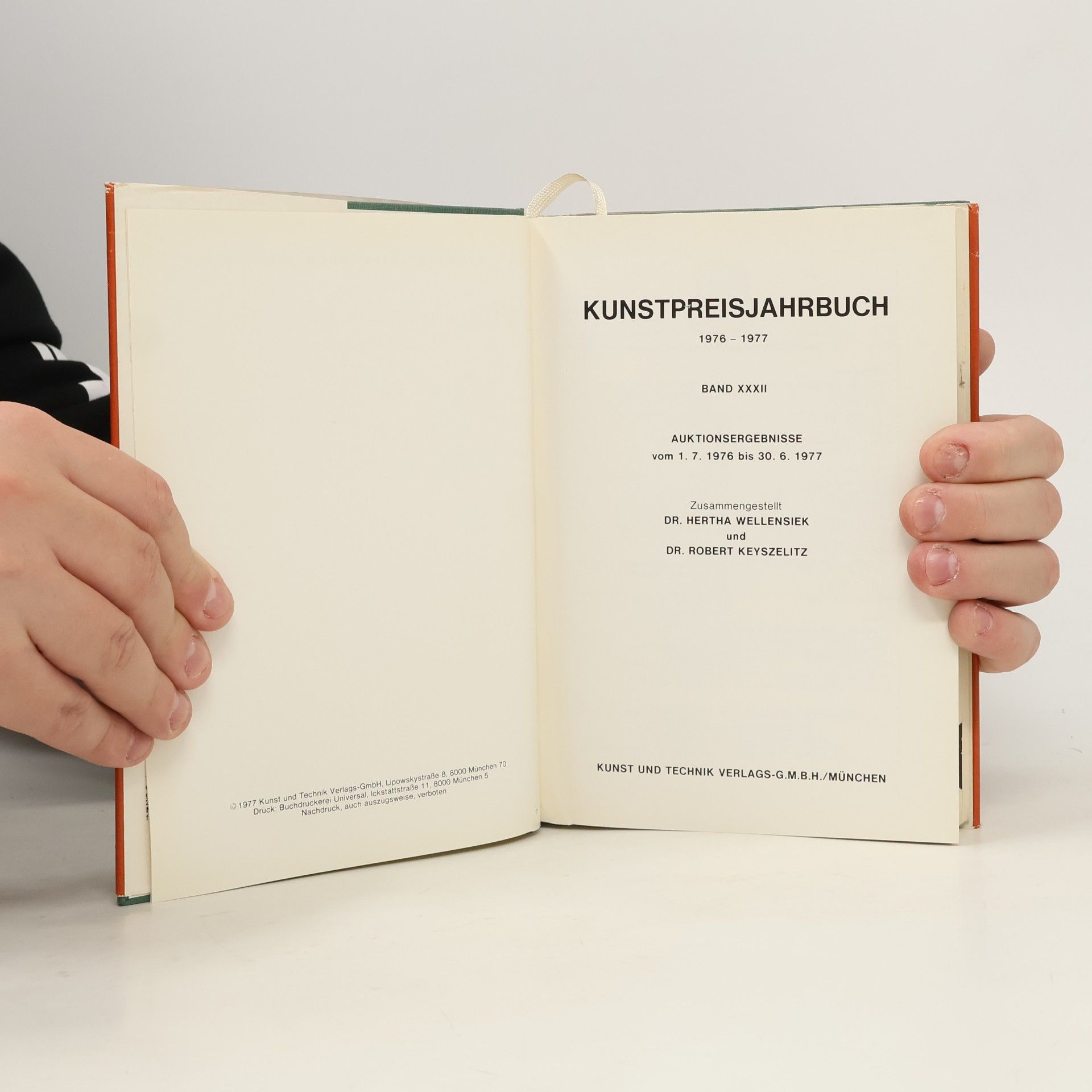 Autorenkollektiv Kunstpreisjahrbuch 1976/1977