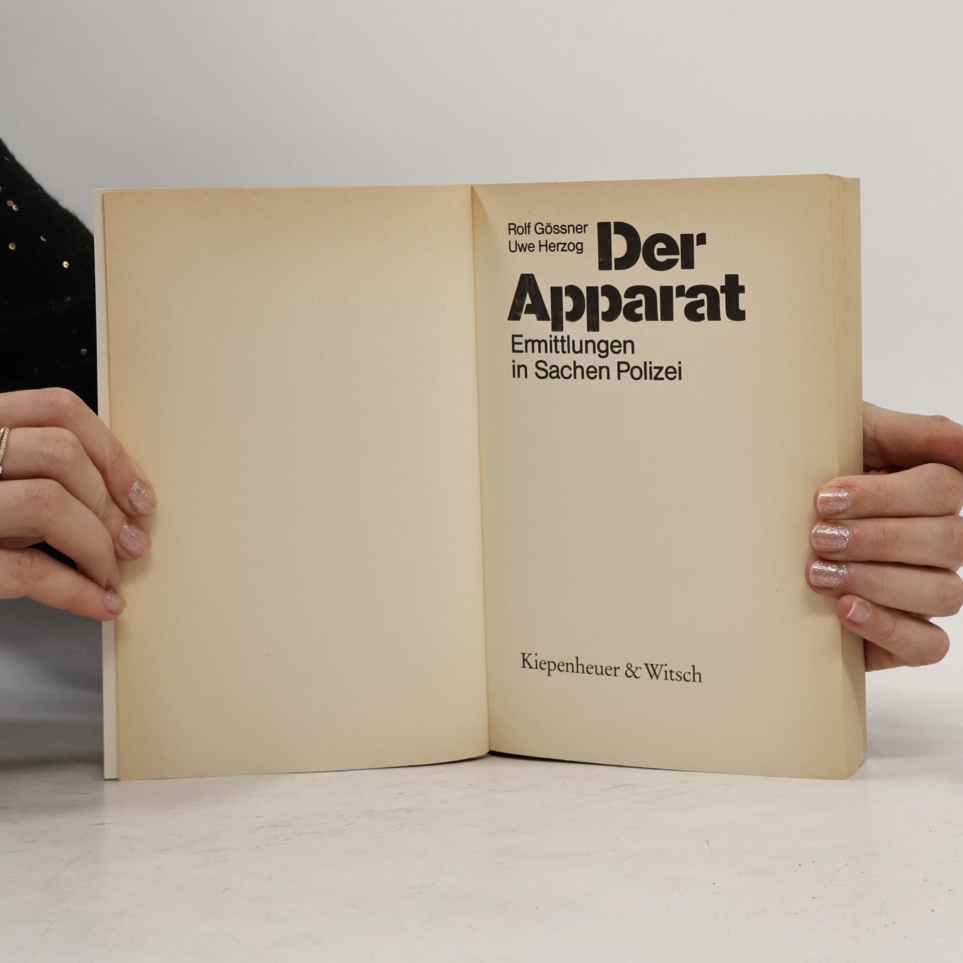 Rolf Gössner Der Apparat