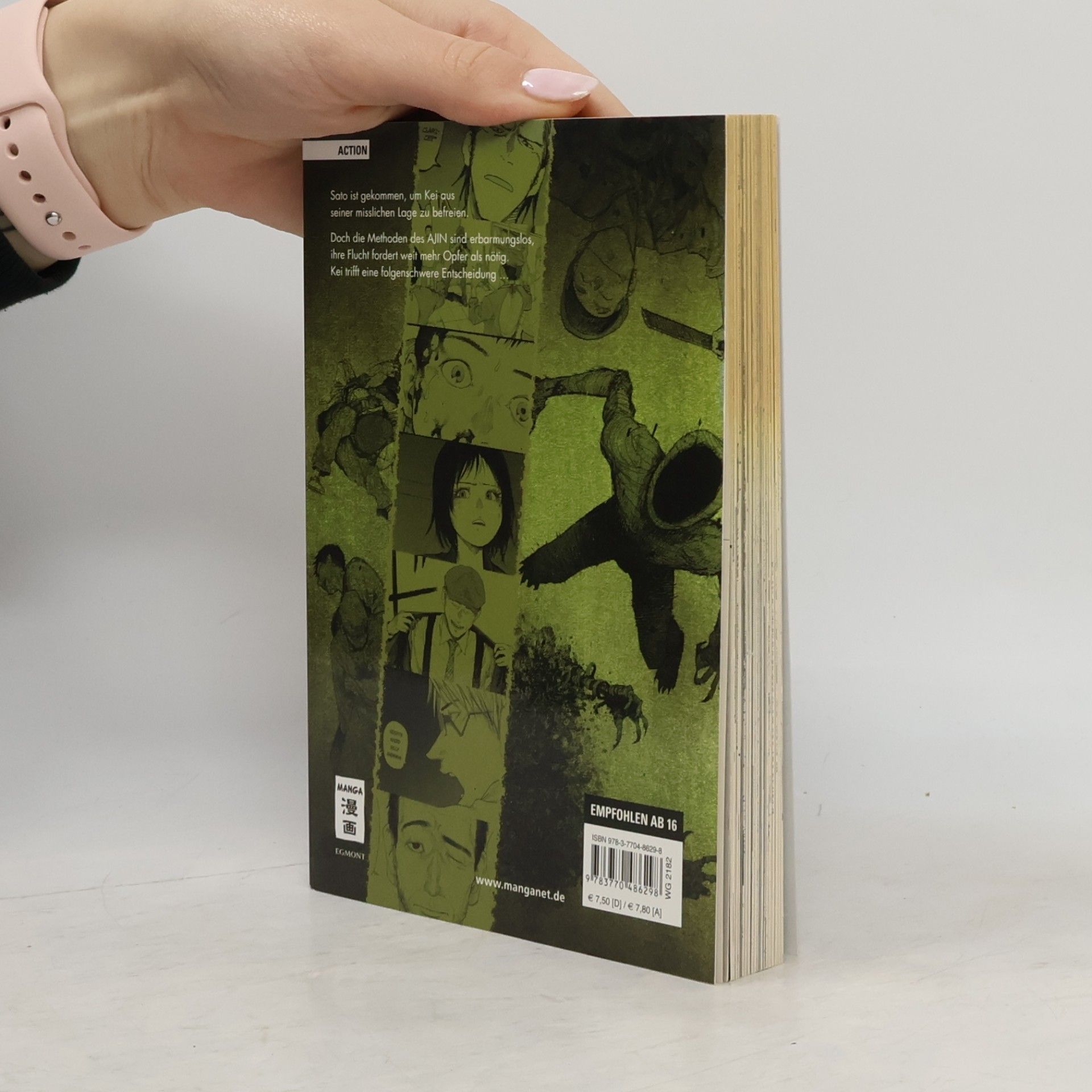 Gamon Sakurai Ajin: Demi Human Volume 3
