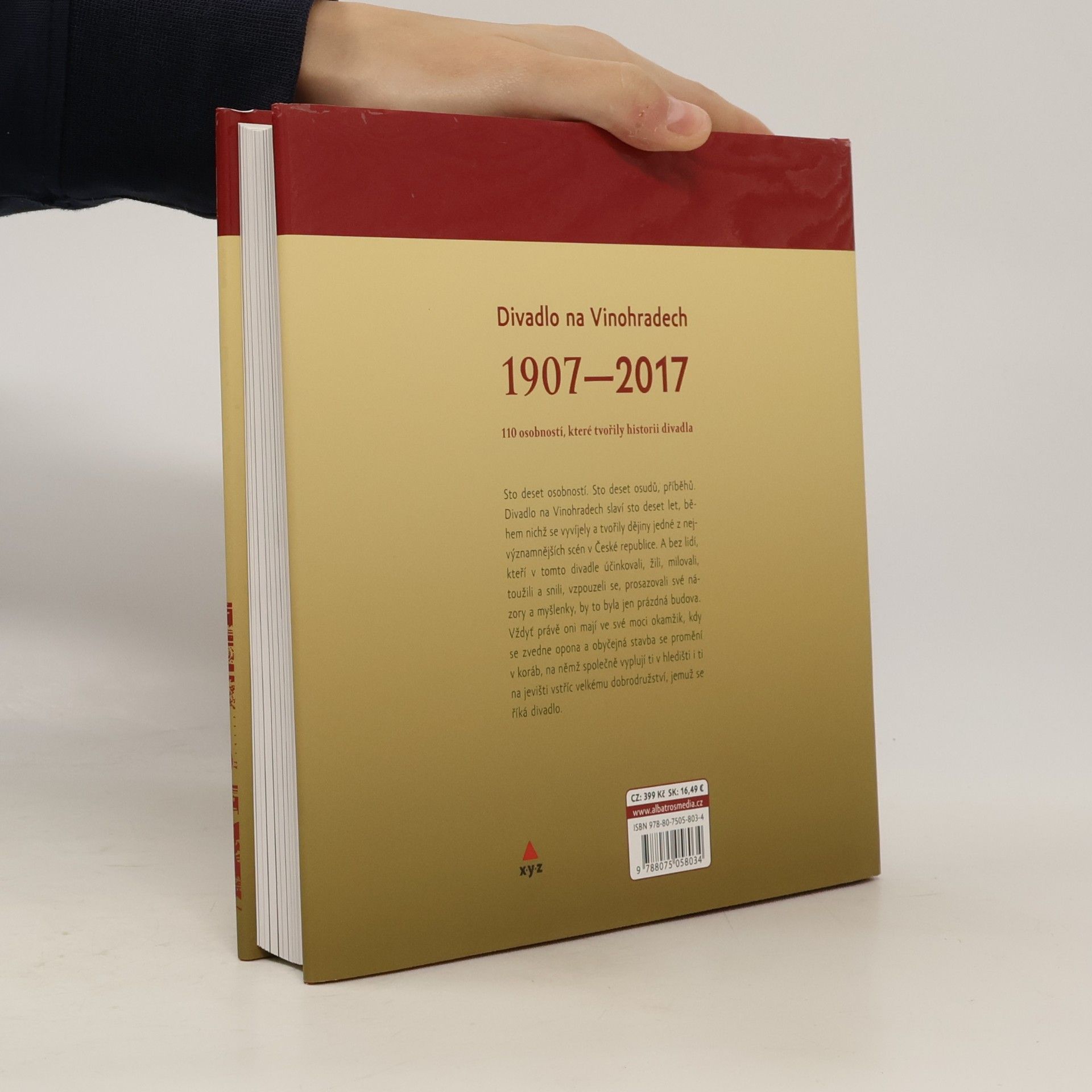 Jiří Žák Divadlo na Vinohradech 1907–2017