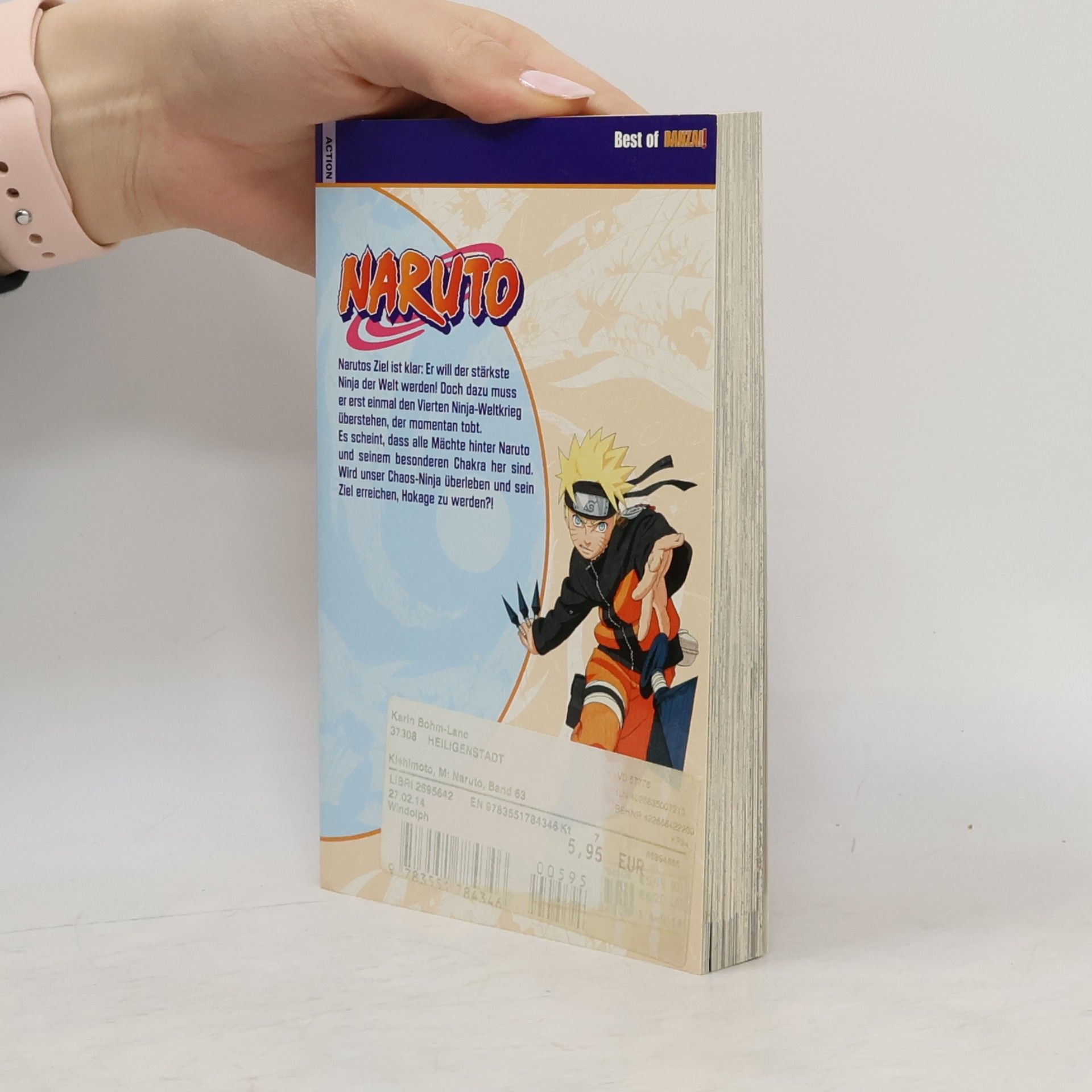 Masashi Kishimoto Naruto 63