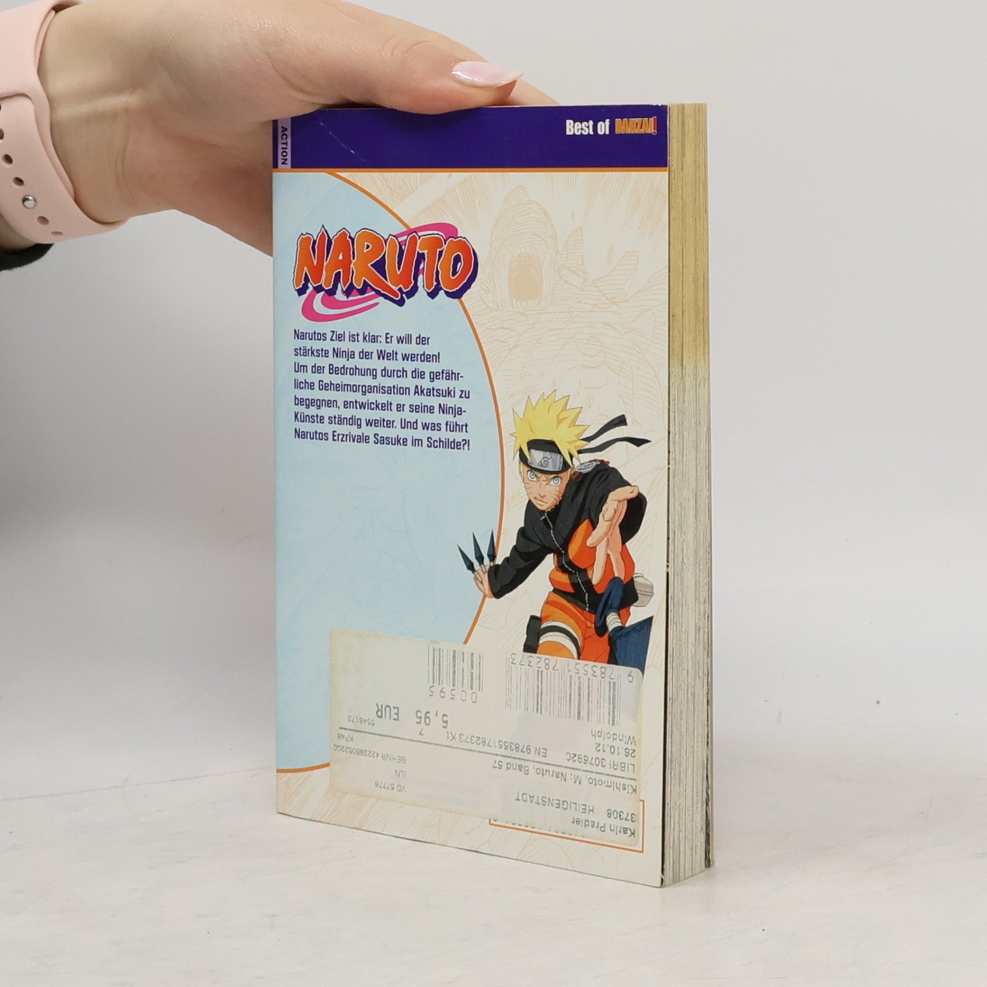 Masaši Kišimoto Naruto 57