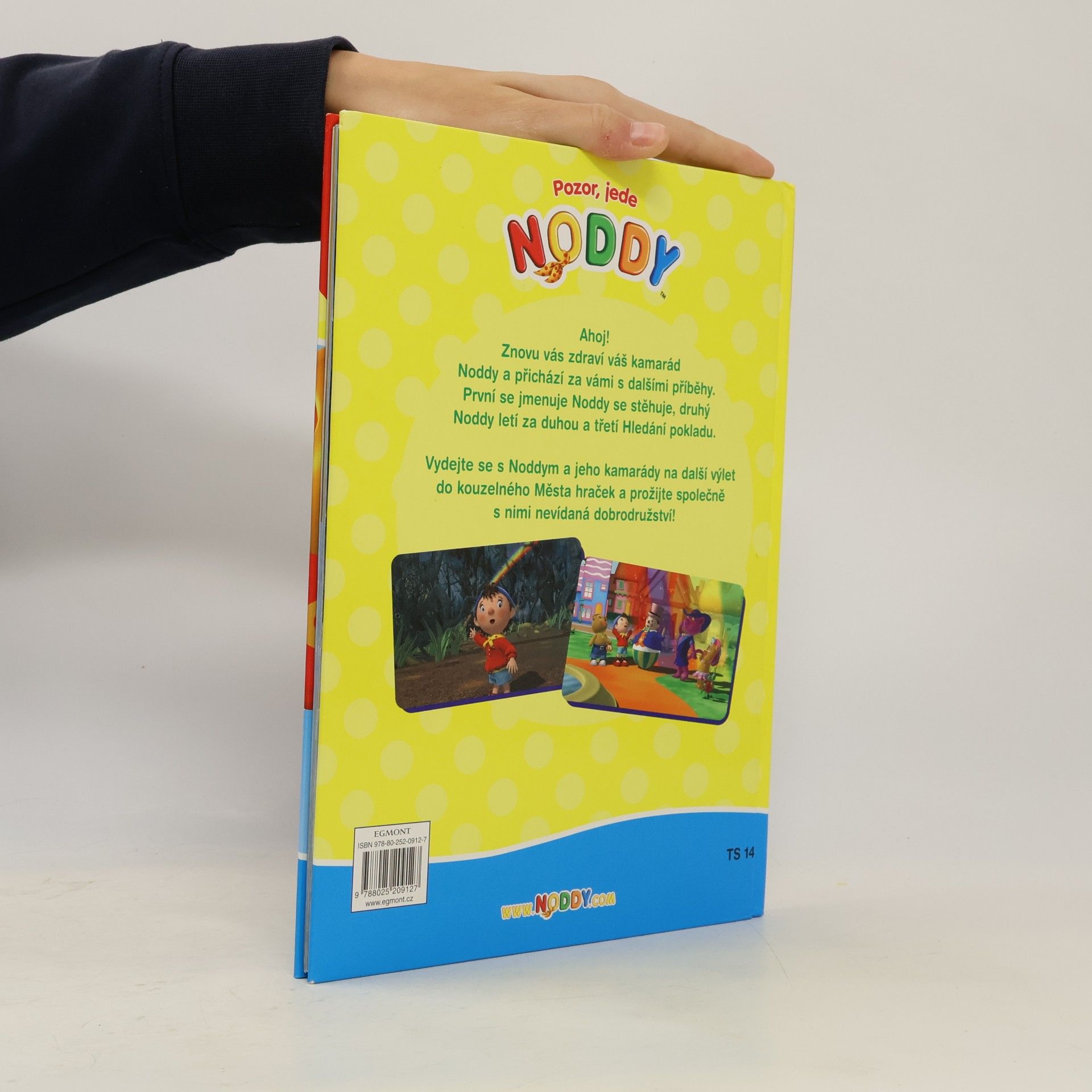 Jana Lebdušková Noddy letí za duhou : tři příběhy v jedné knize
