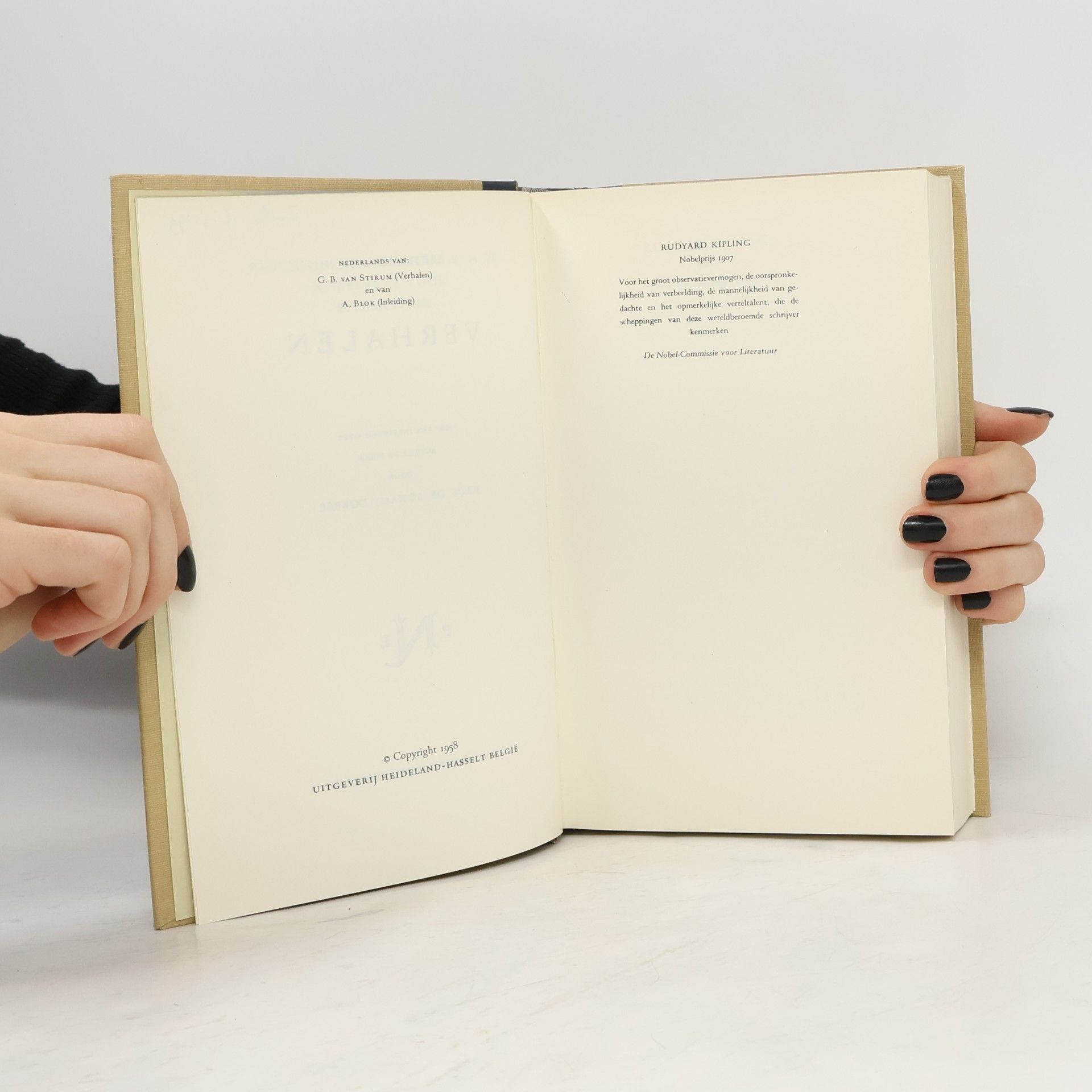 Rudyard Kipling Pantheon der Nobelprijswinnaars Literatuur